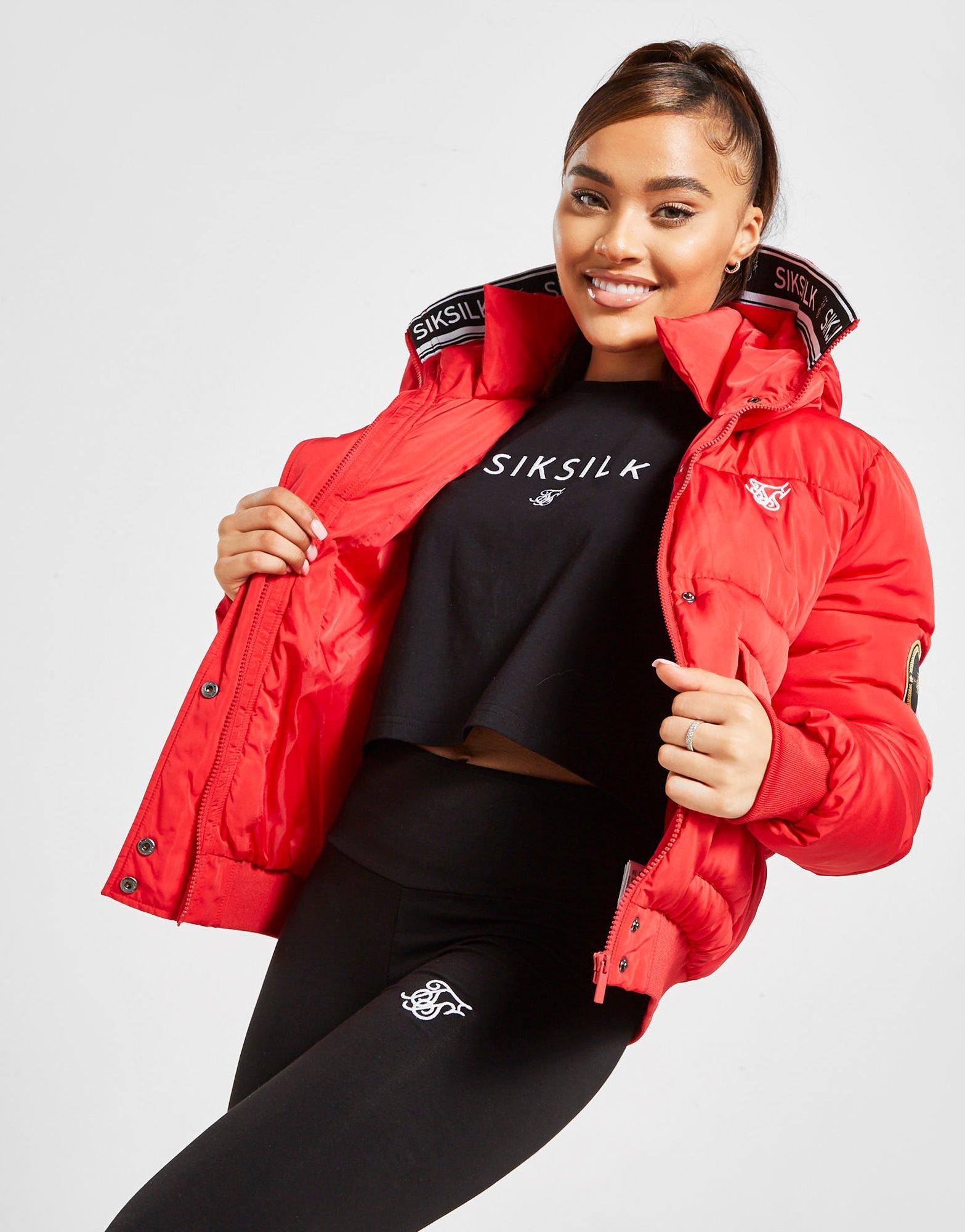 SikSilk Tape Padded Jacket