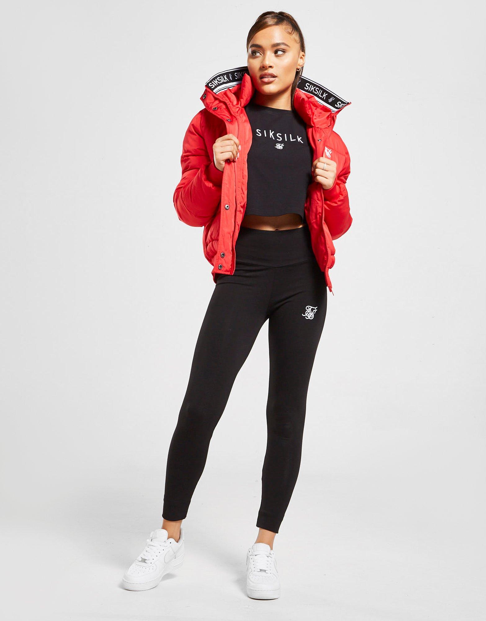 SikSilk Tape Padded Jacket
