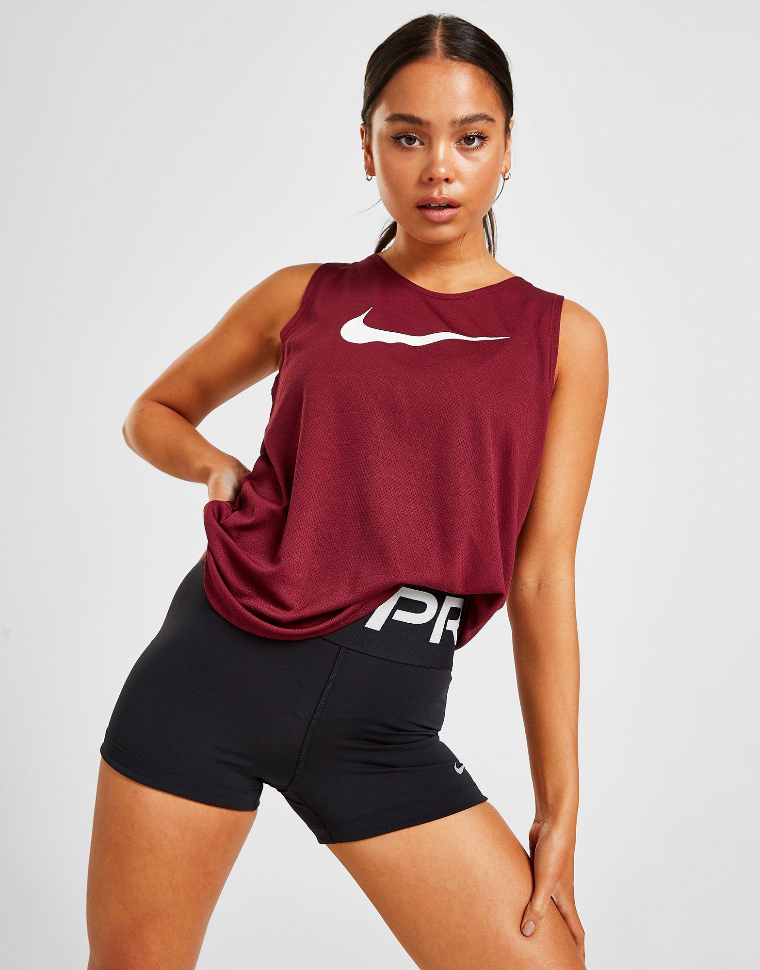 nike running miler swoosh tank top