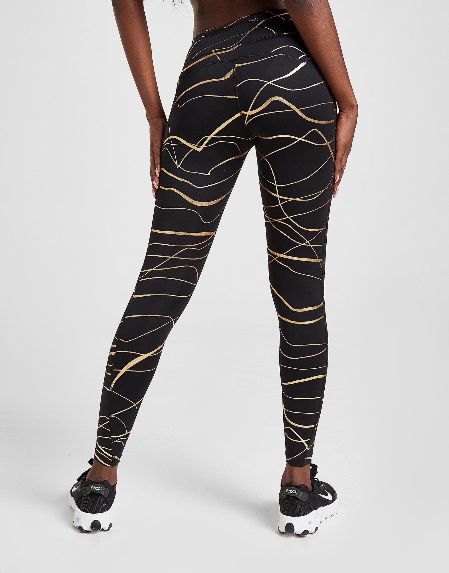 nike iconic clash all over print leggings