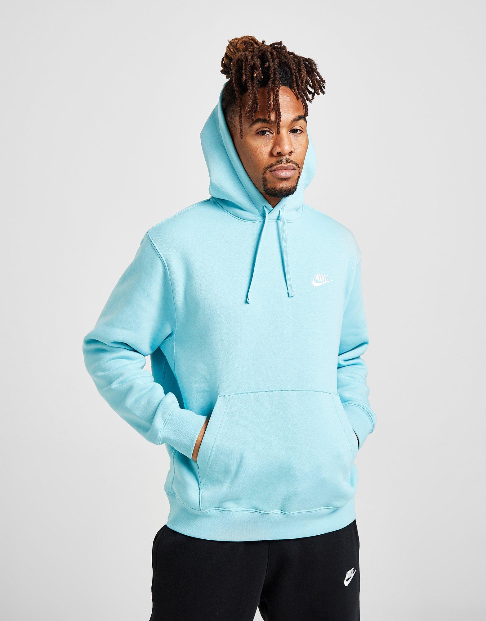 nike pullover blue