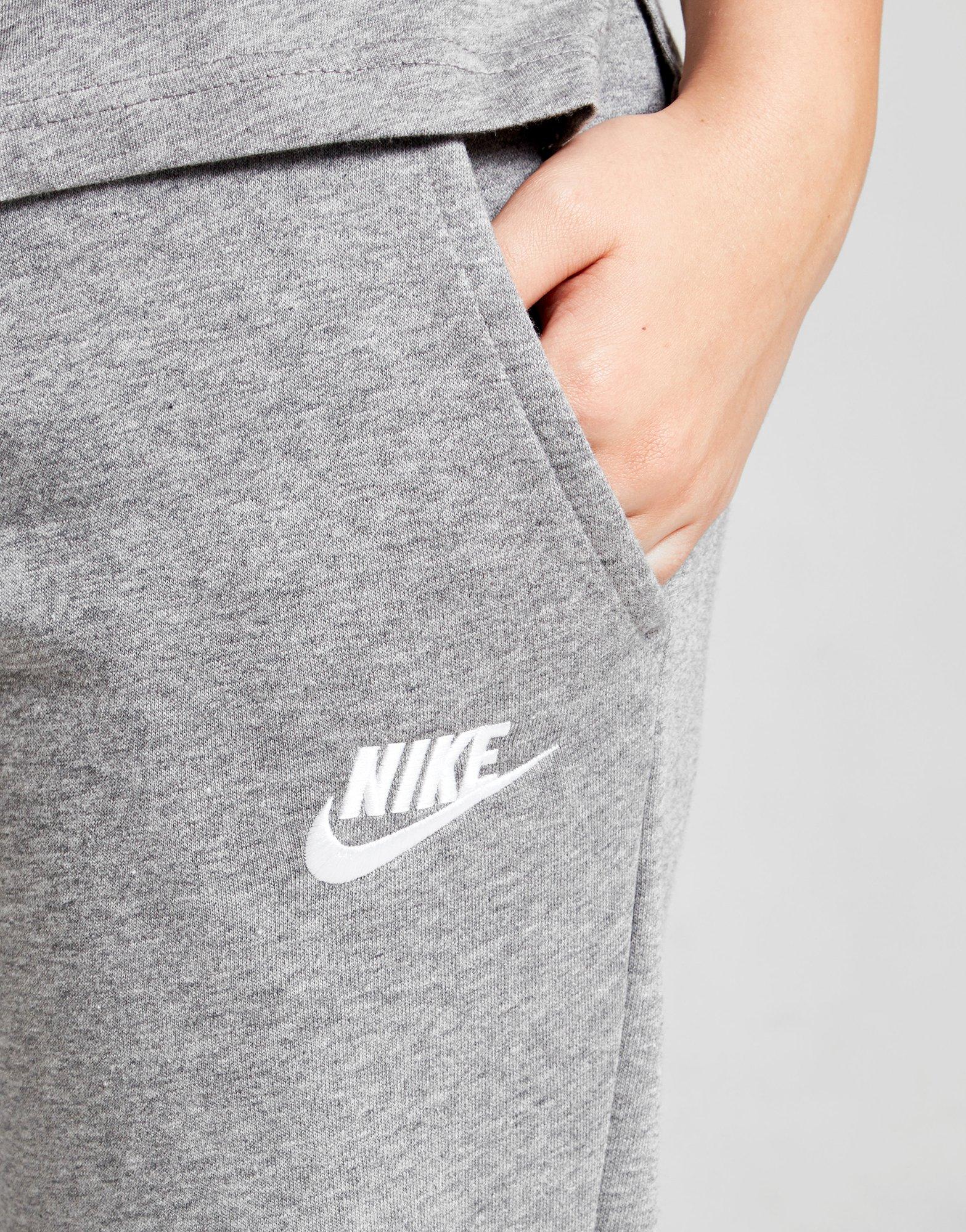grey nike joggers junior