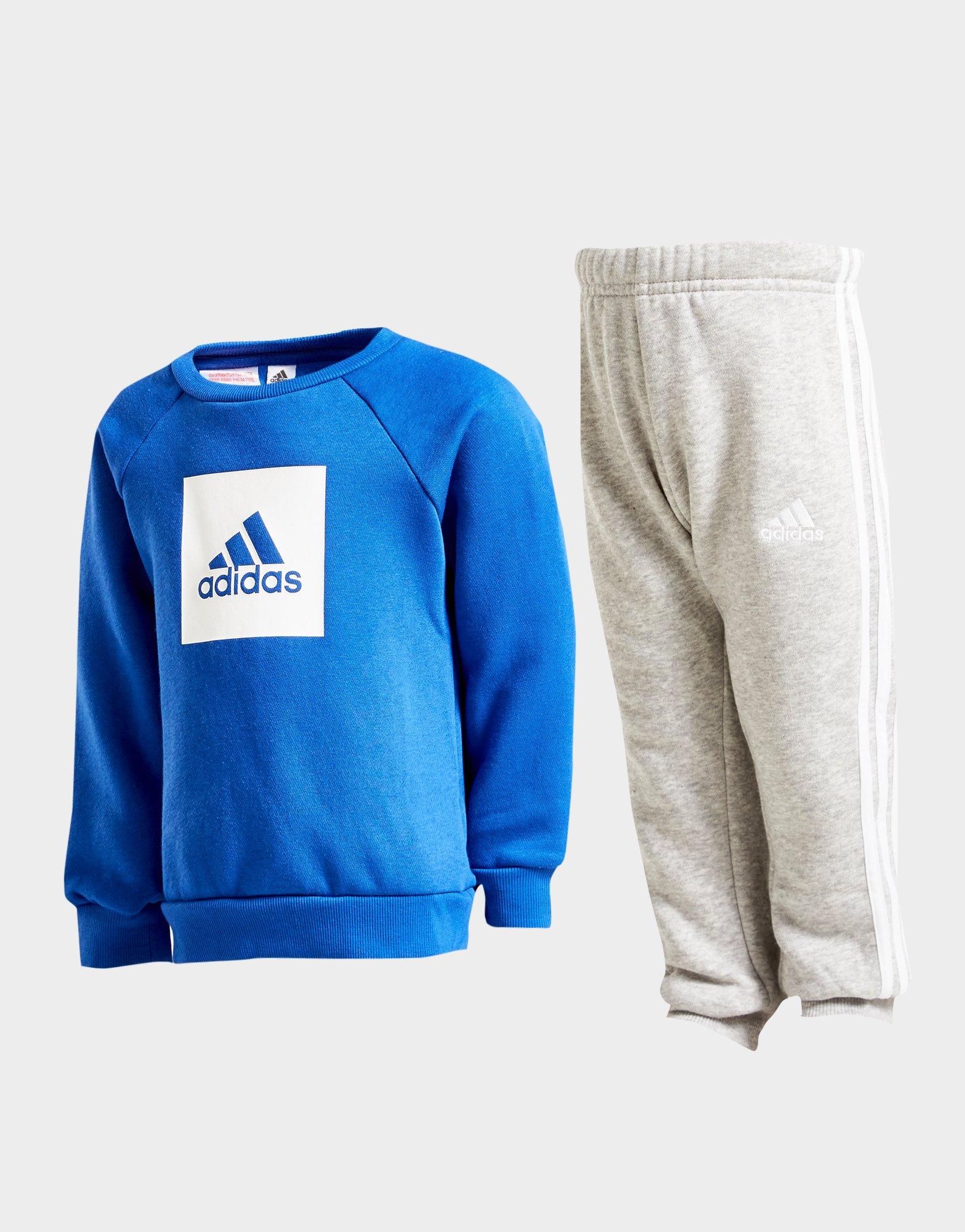 infant blue adidas tracksuit