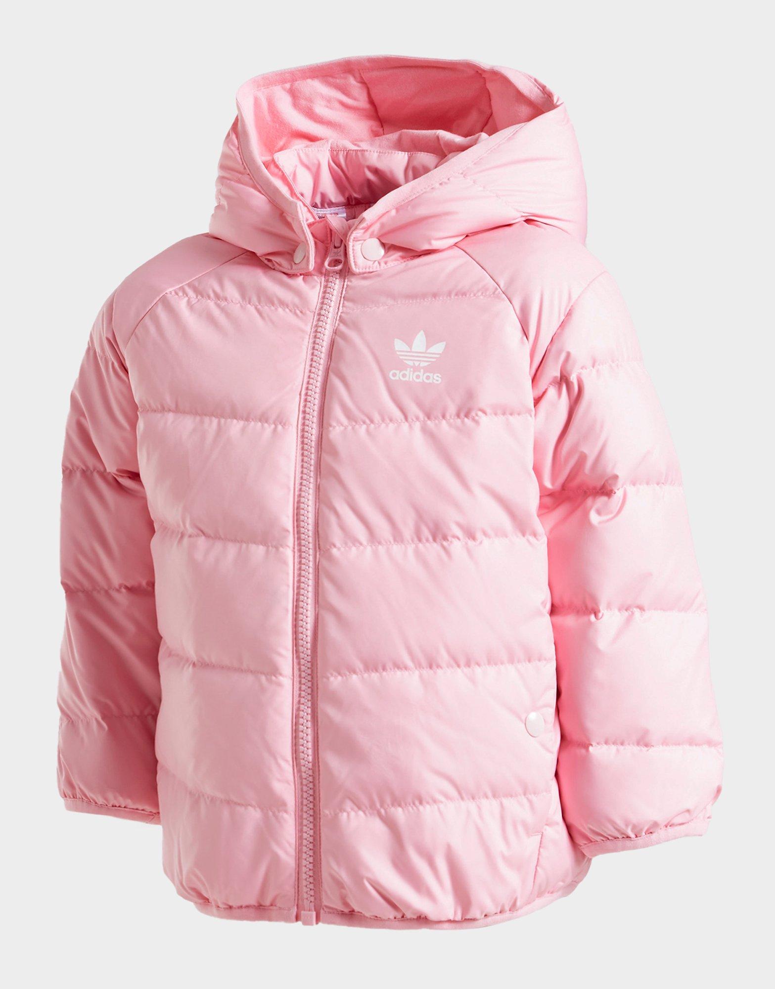 girls pink adidas jacket