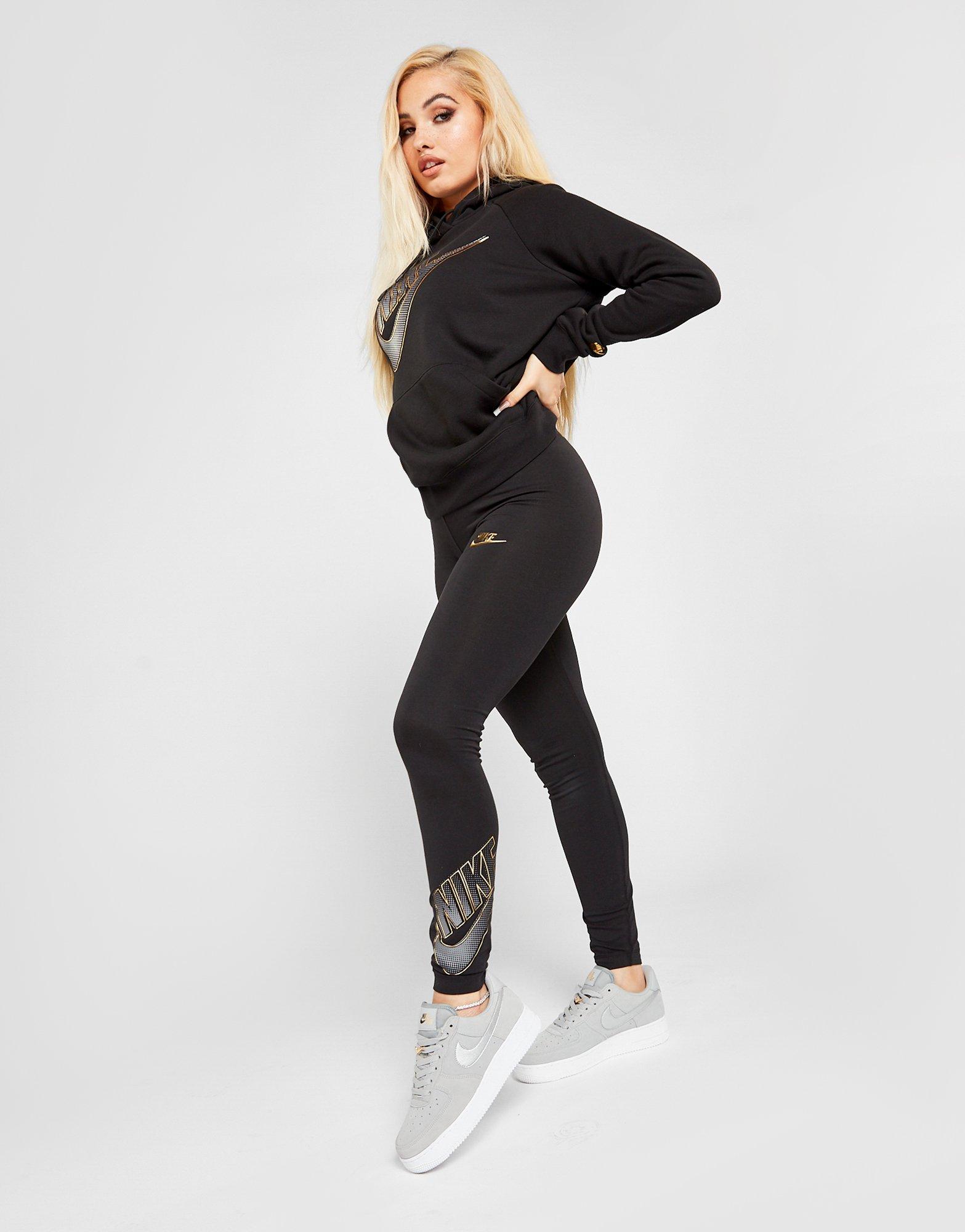 metallic nike leggings