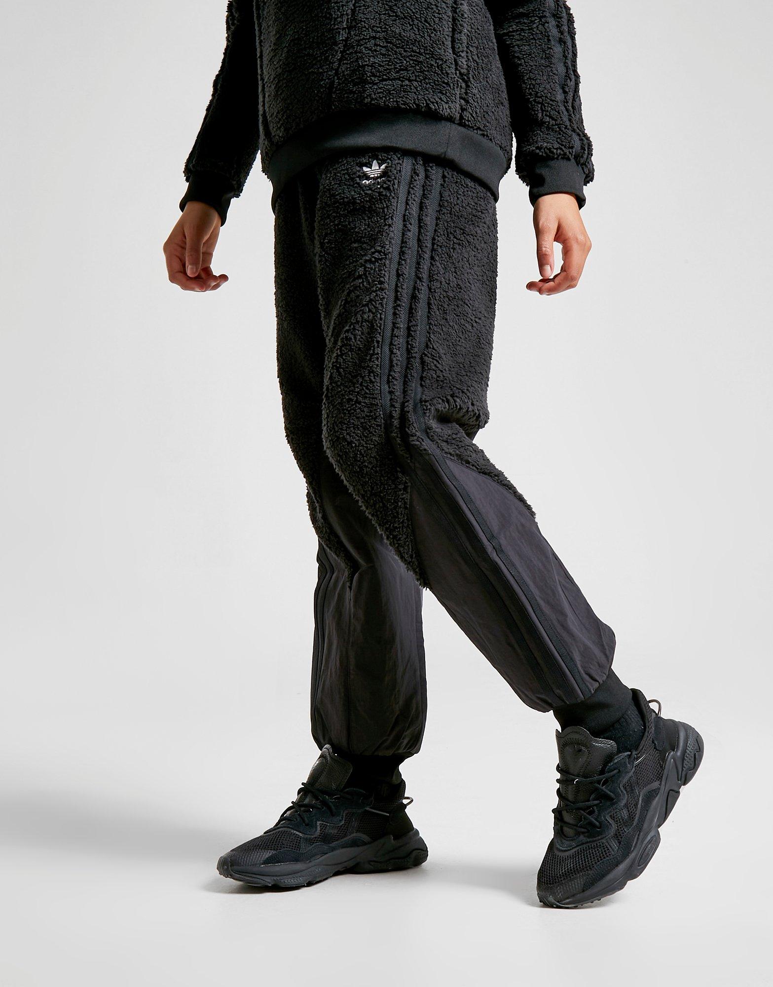 adidas originals fleece track pants junior