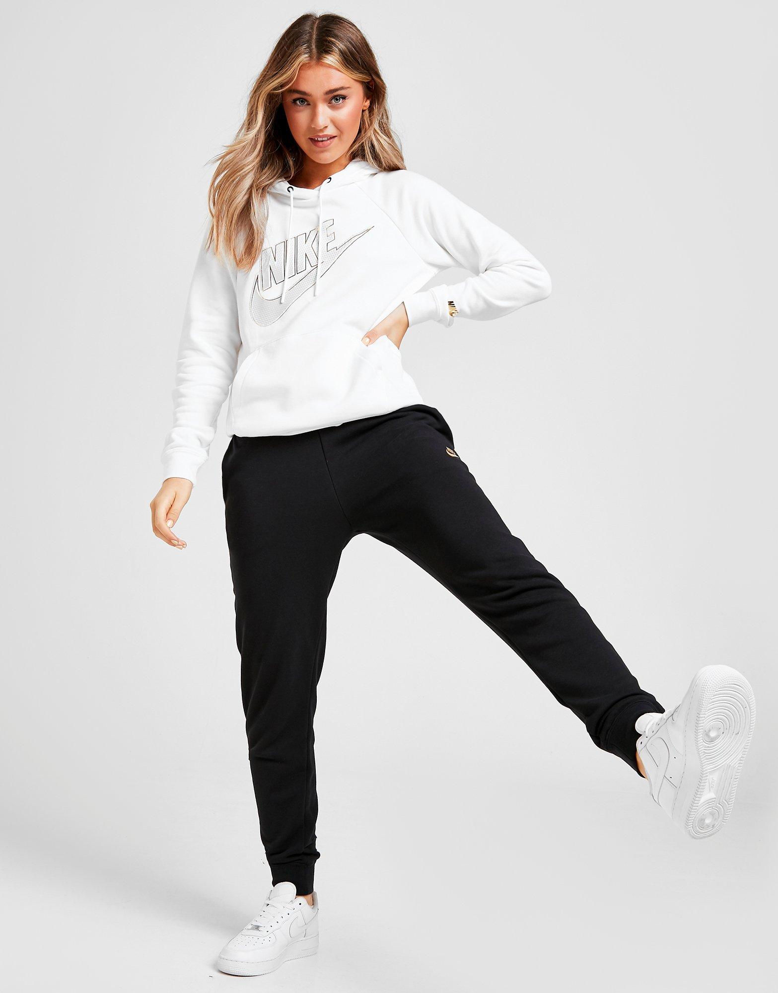 white overhead hoodie