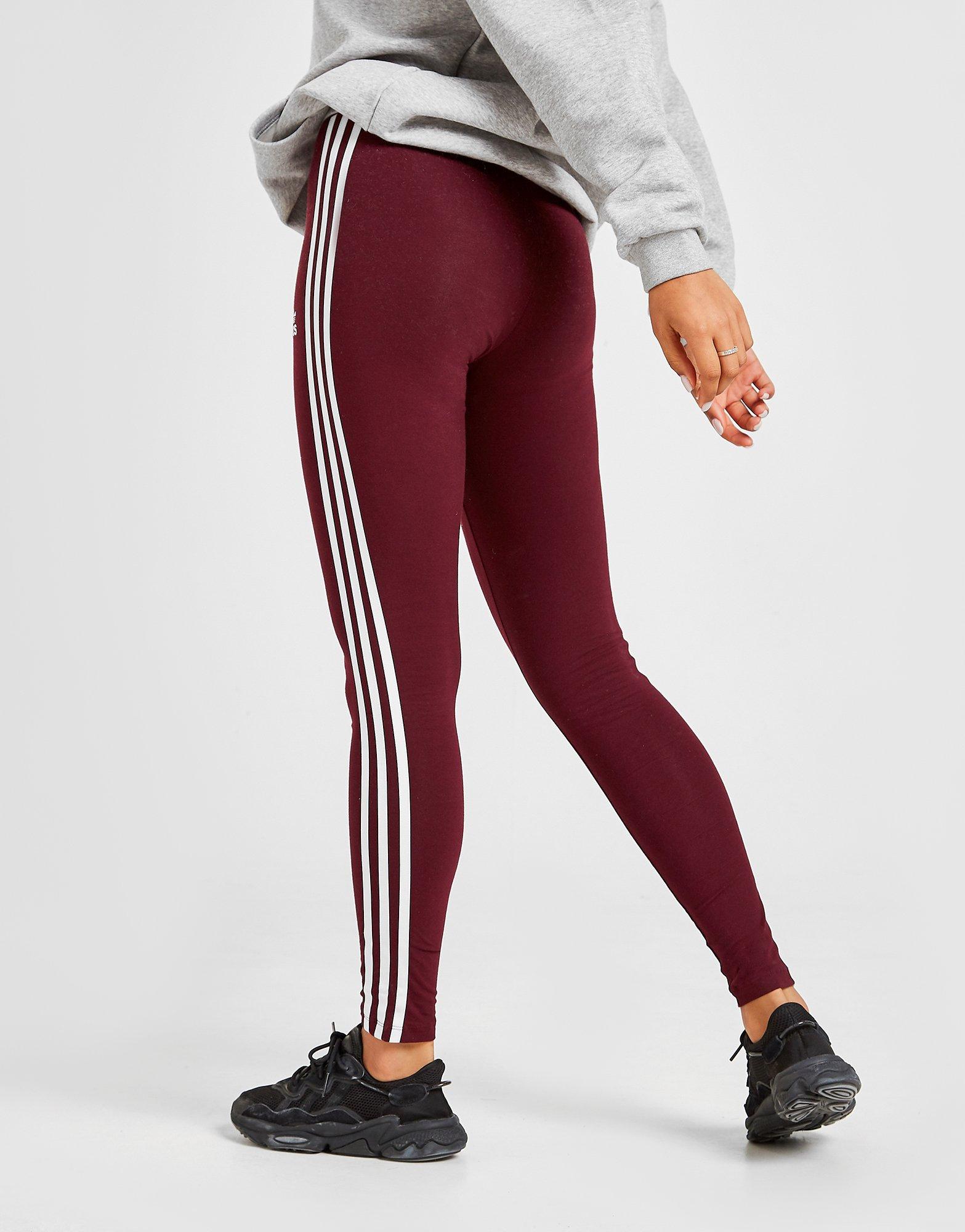 adidas women's original 3 stripe leggings