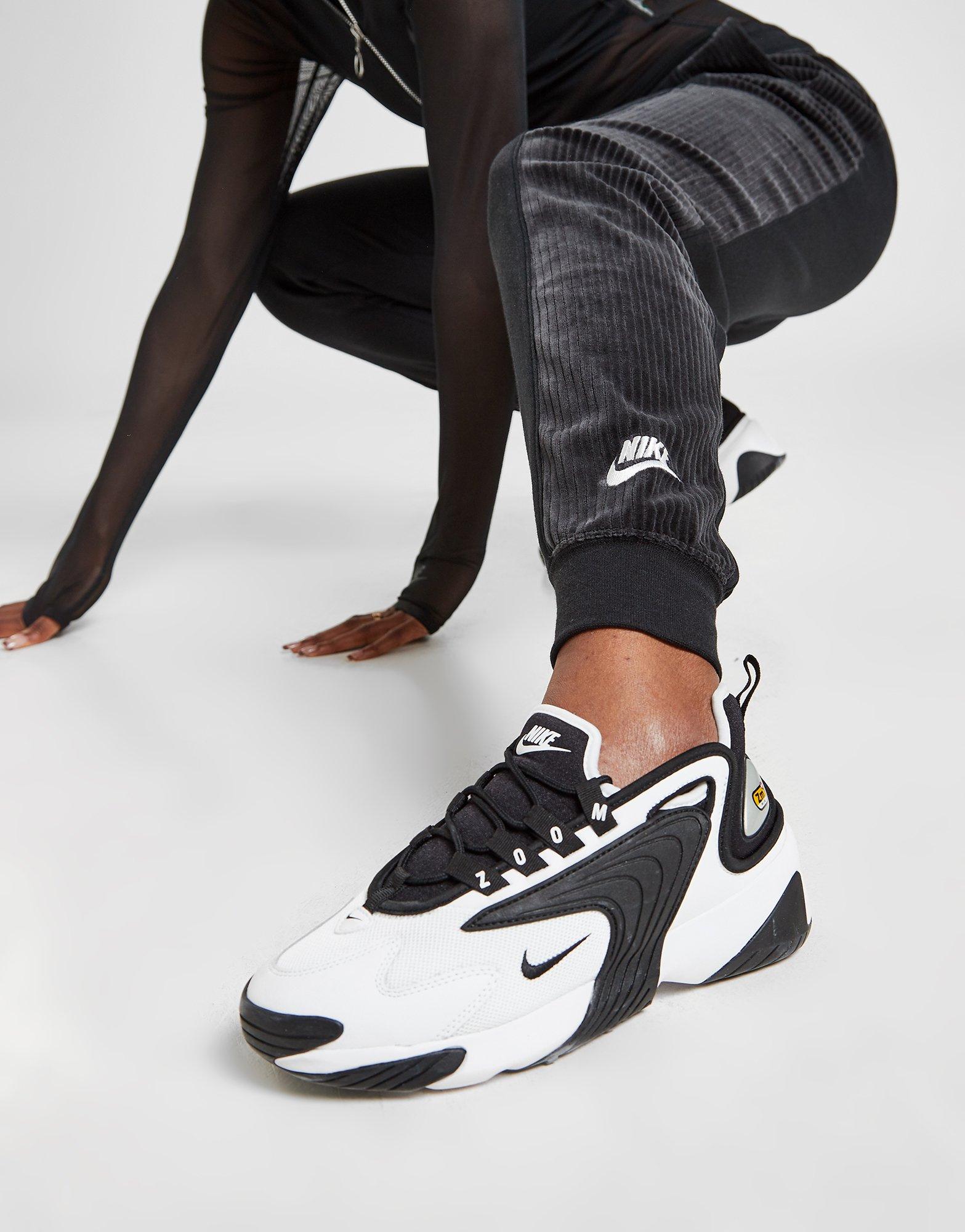 Black Nike Heritage Velvet Joggers | JD 