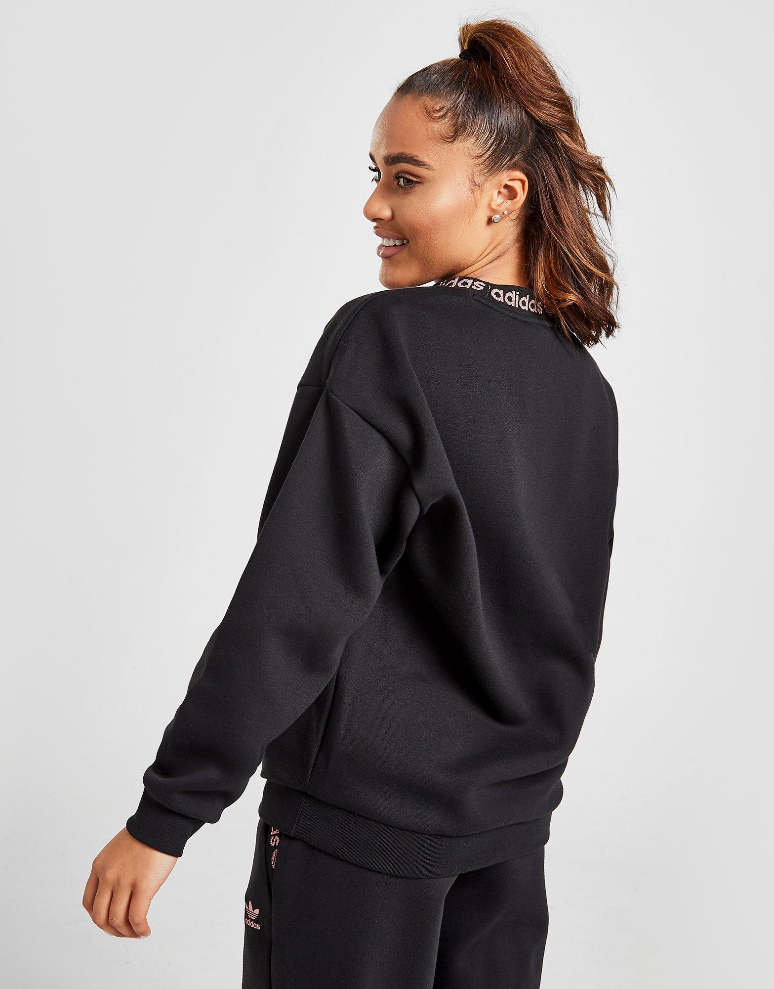 adidas originals tape crew sweatshirt