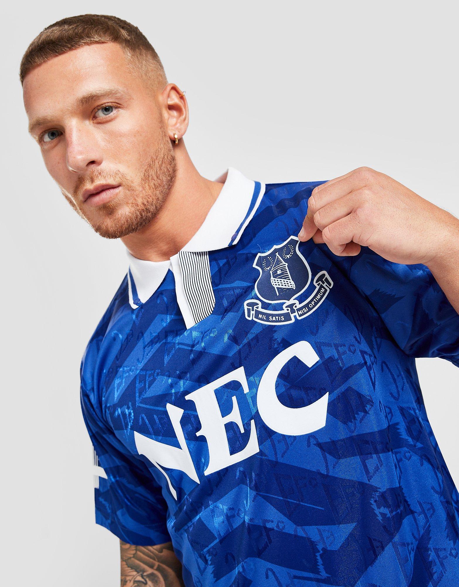 Everton 1992 home store shirt