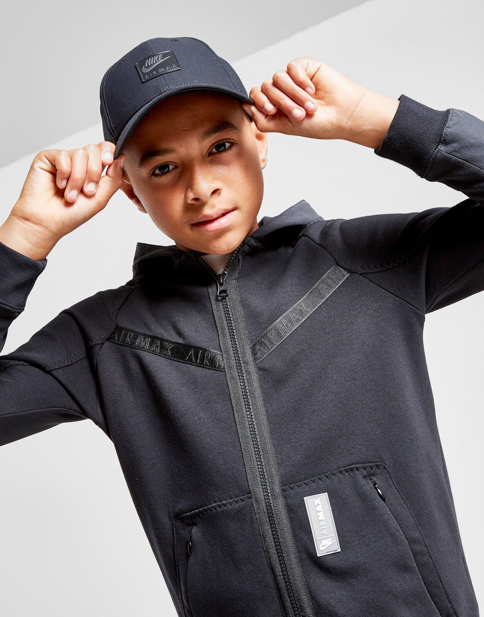 nike air max full zip hoodie junior