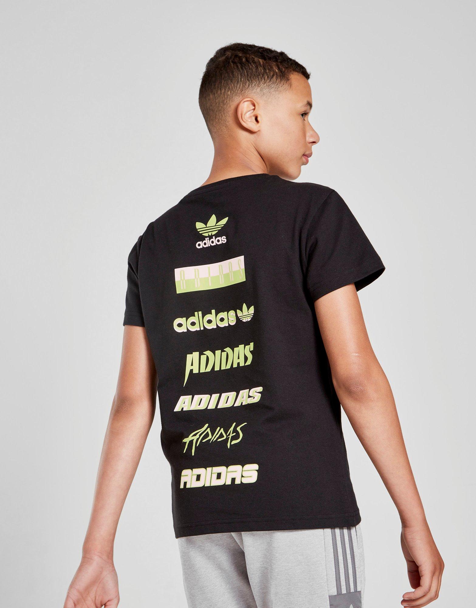 junior adidas originals t shirt