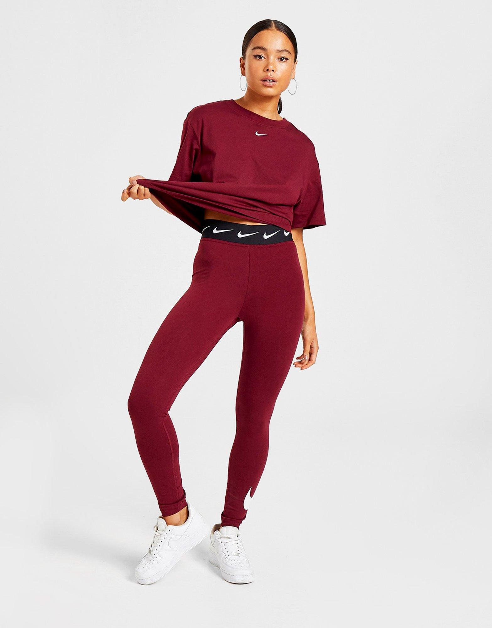 nike single swoosh leggings
