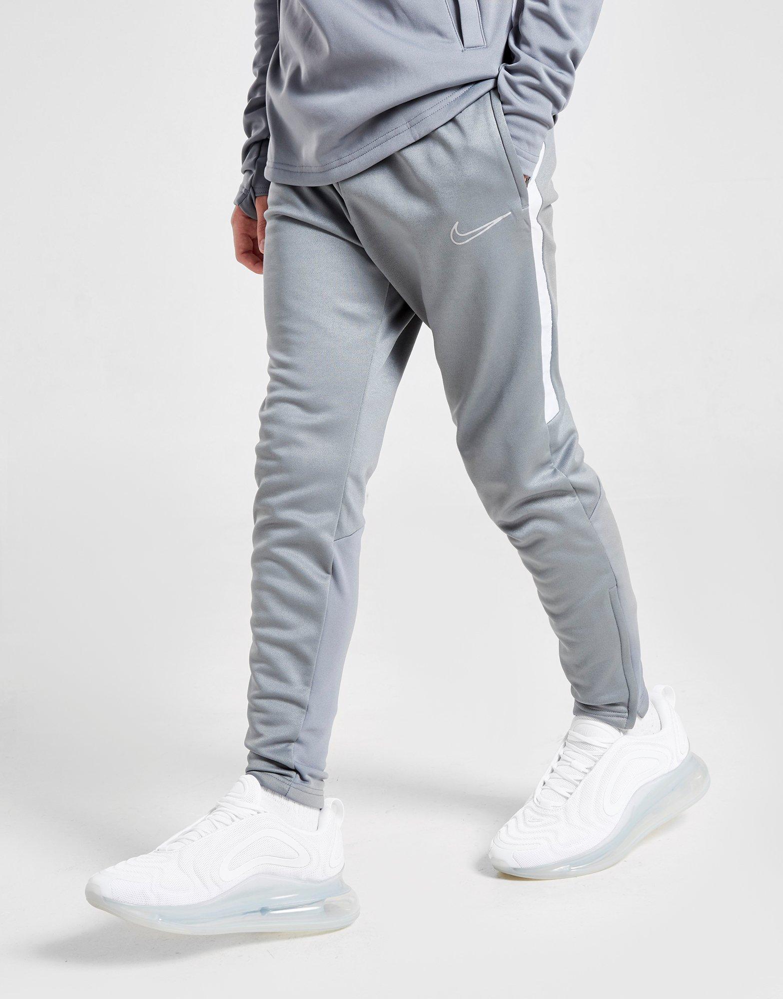 nike academy pants junior grey