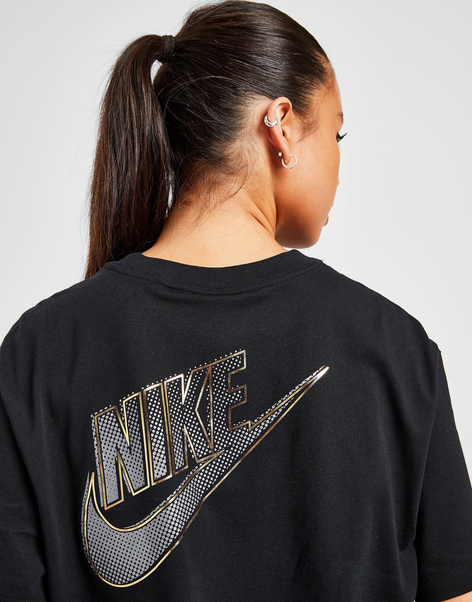 nike metallic t shirt