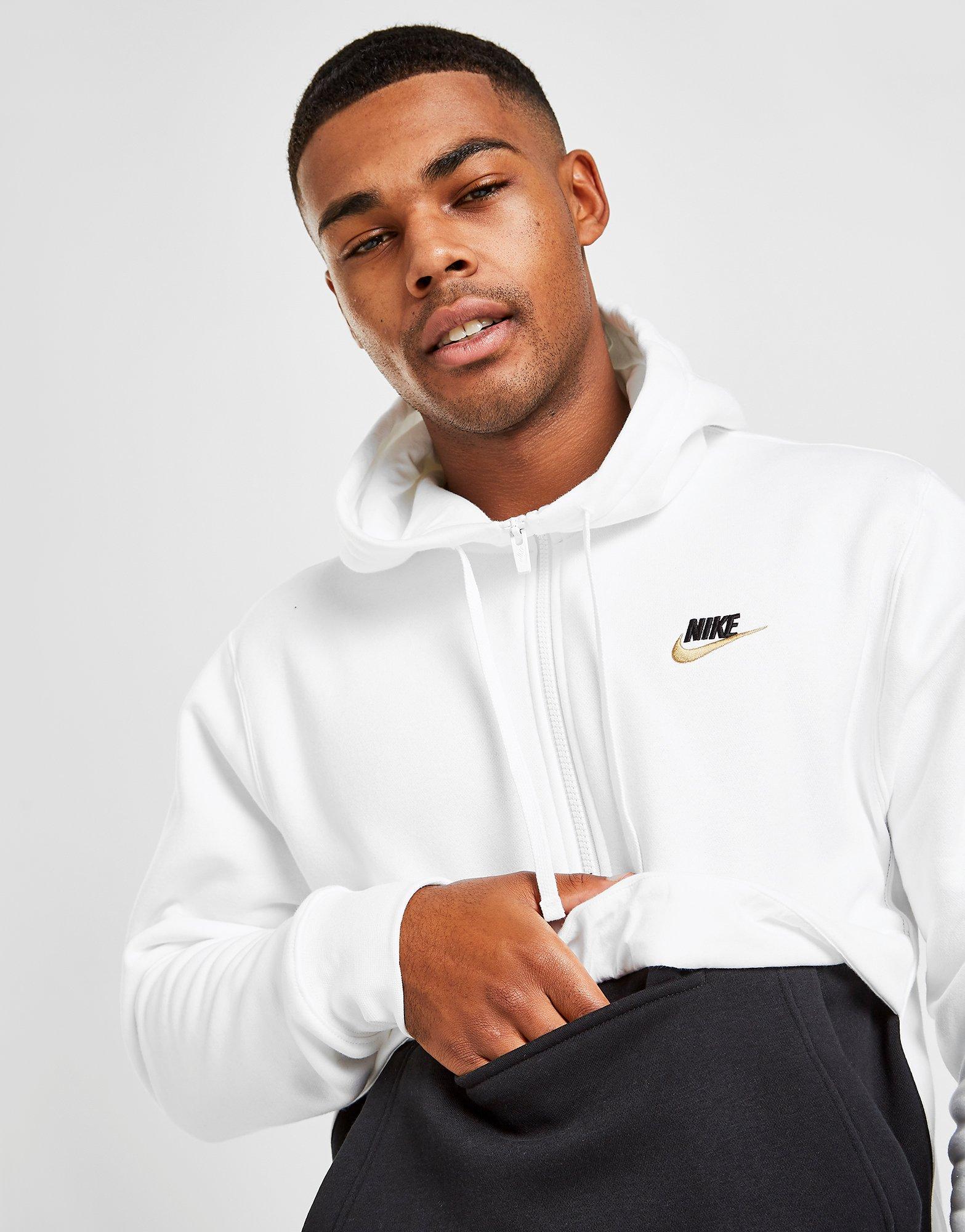 nike foundation hoodie white