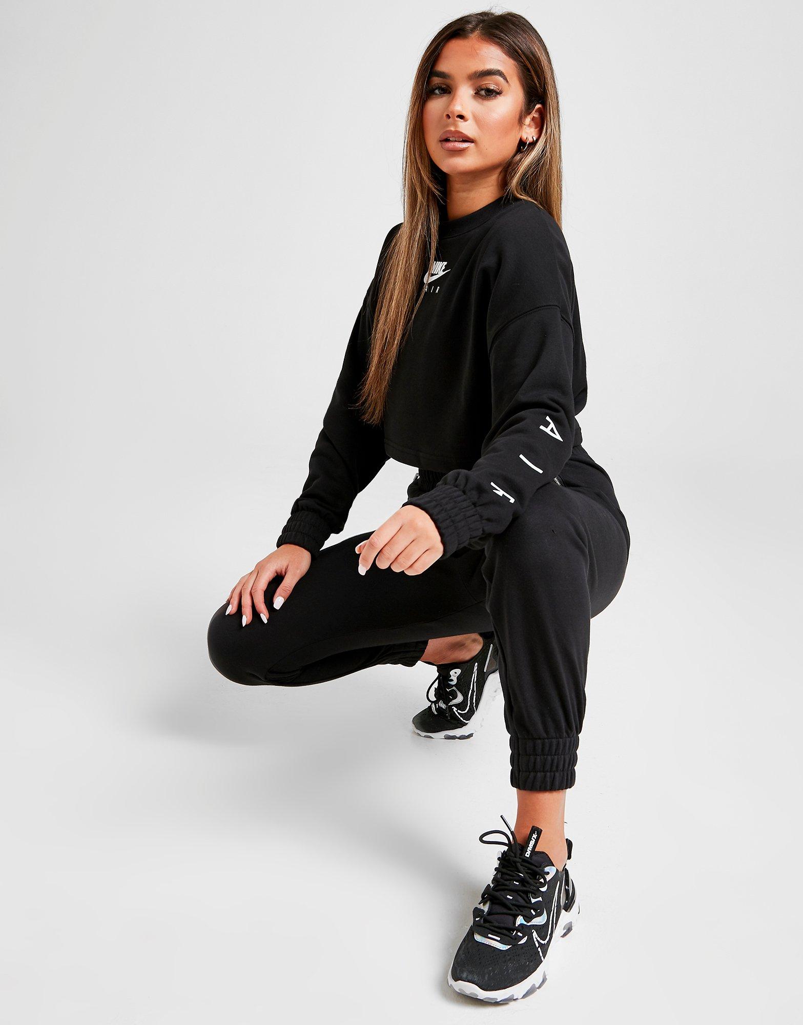 nike air crop crew sweatshirt