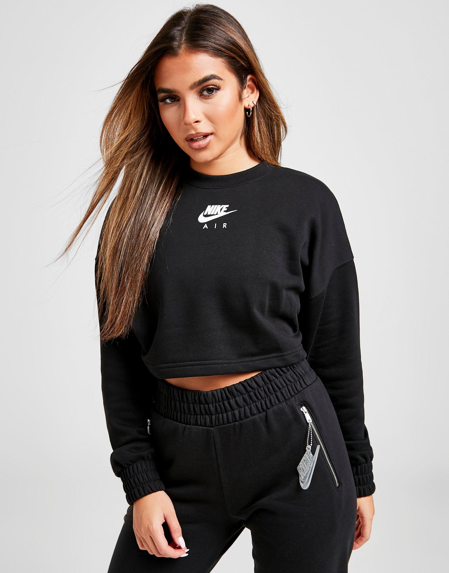 felpa cropped nike