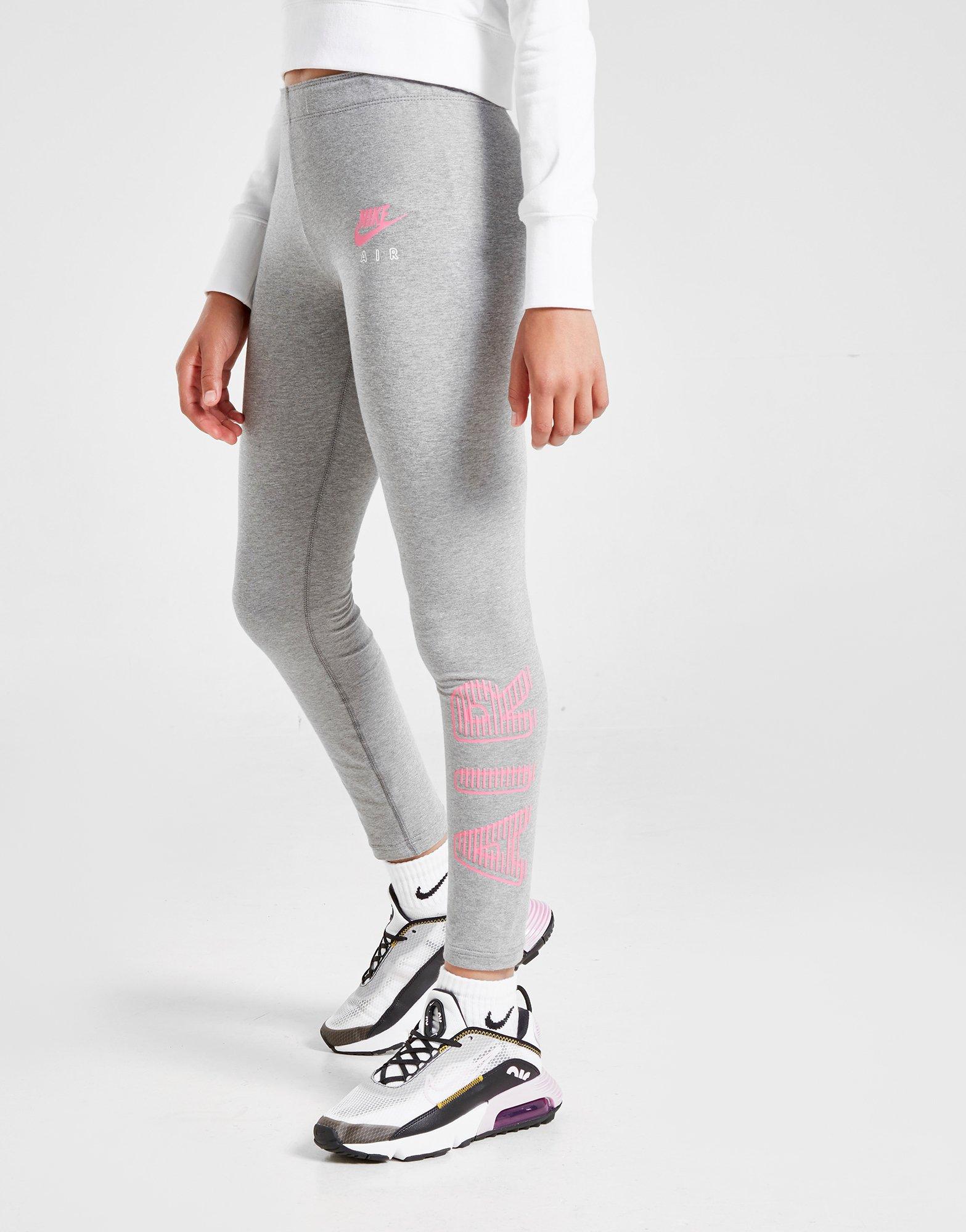 nike air tape leggings grey