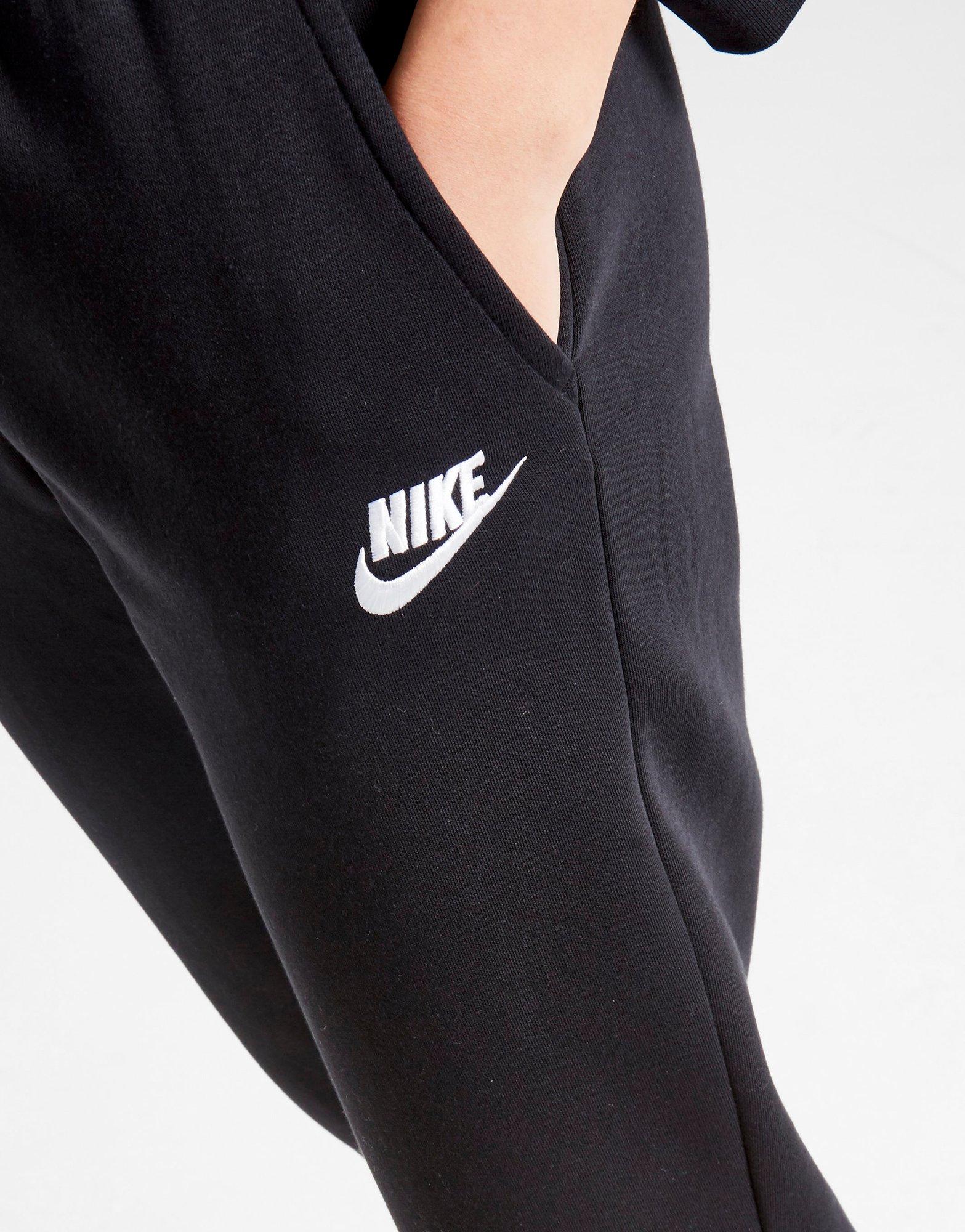 nike black joggers girls