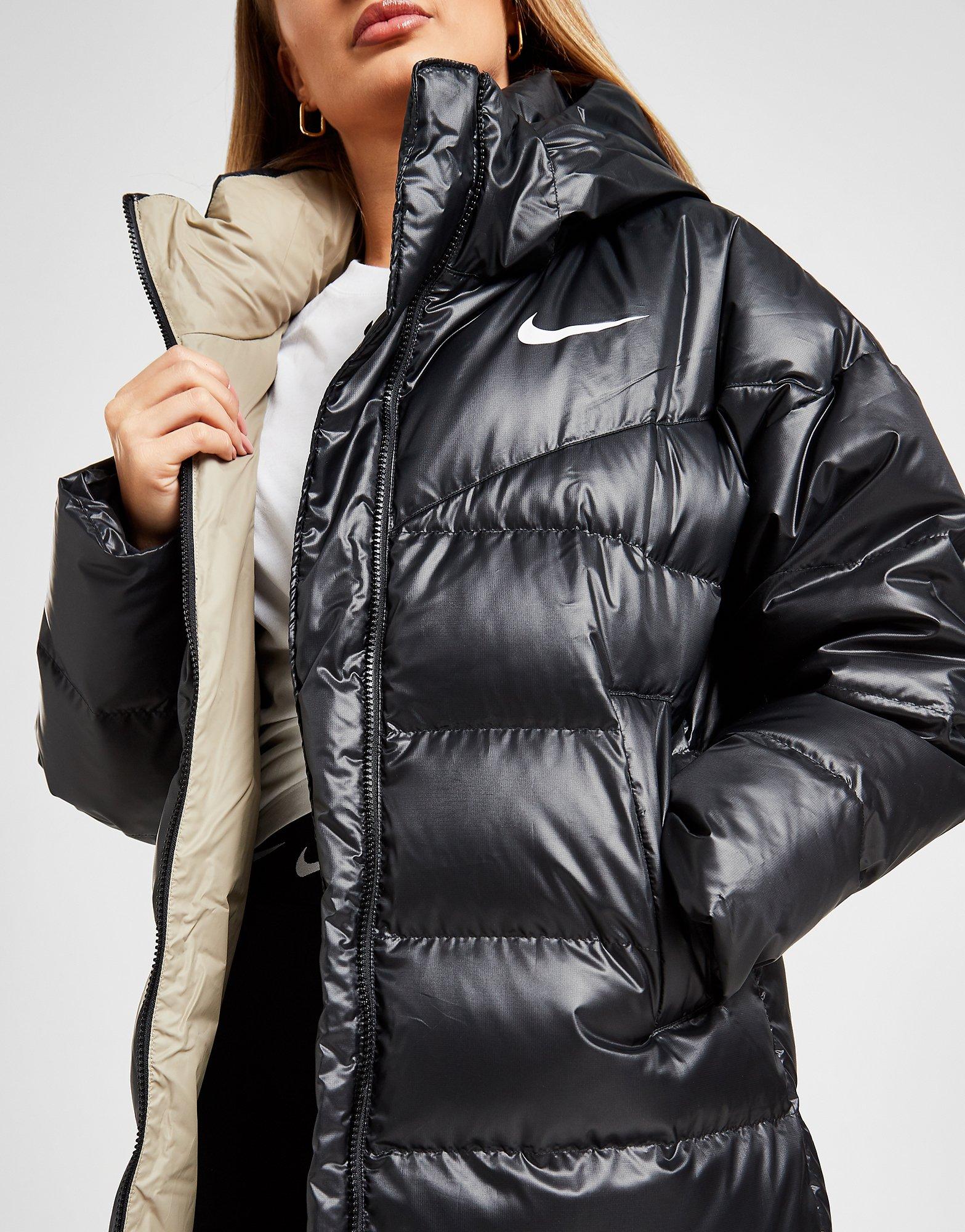 nike parka swoosh