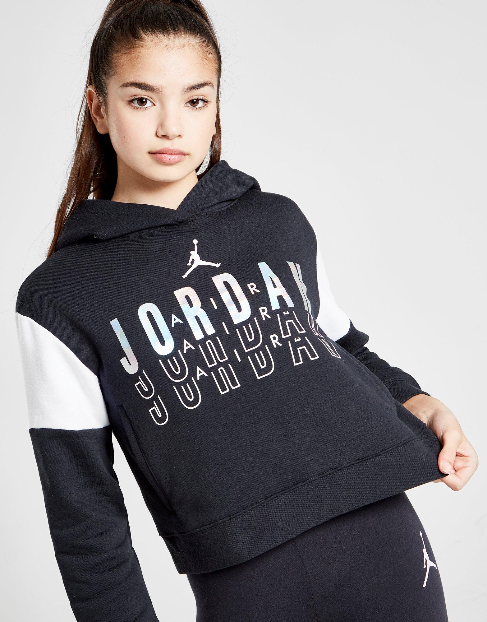 jordan air overhead hoodie junior