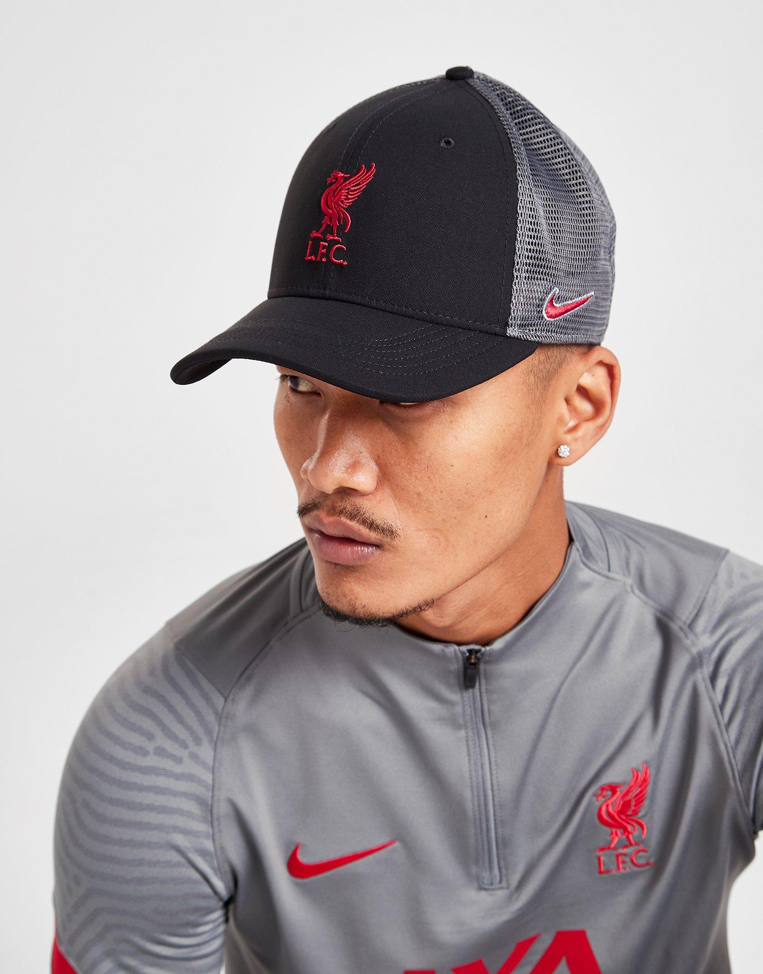 lfc nike adults red trucker cap