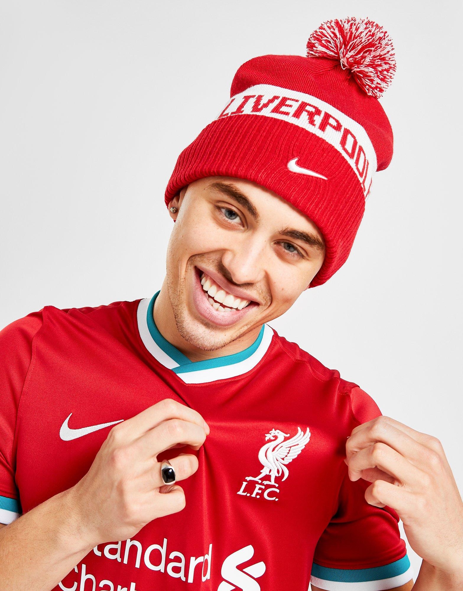 liverpool fc bobble hat