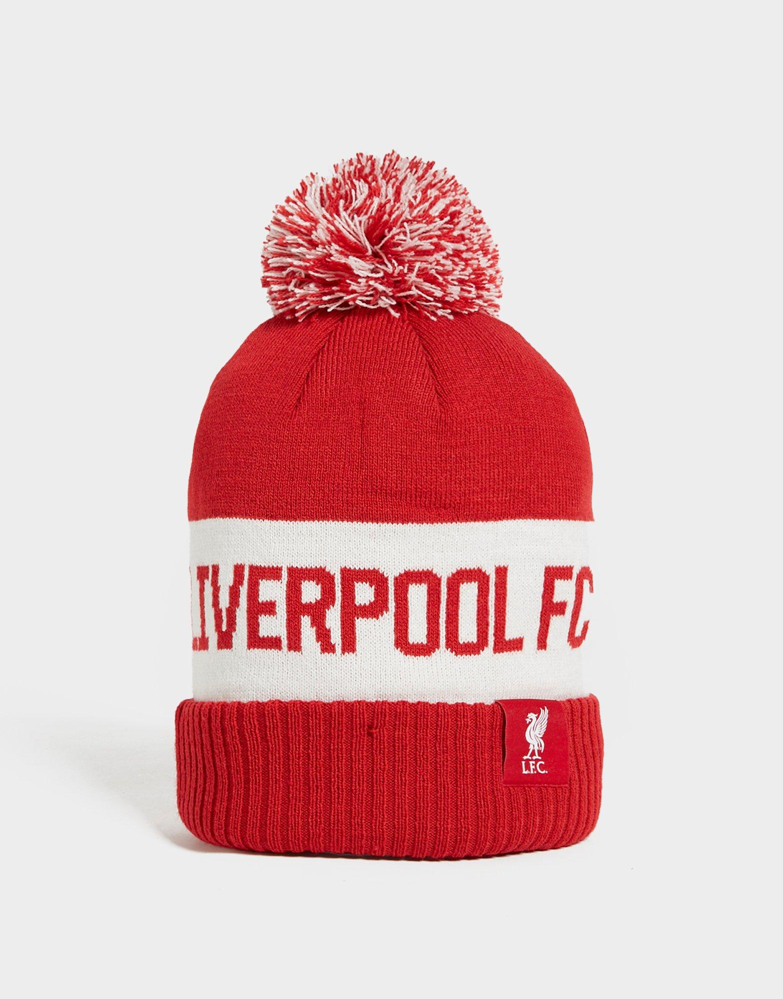 liverpool fc bobble hat