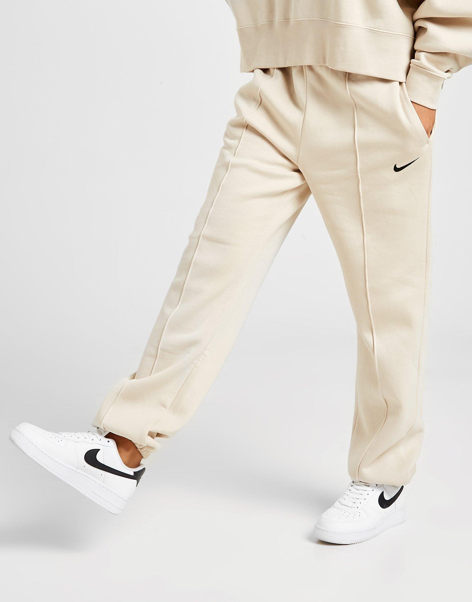 nike beige tracksuit womens