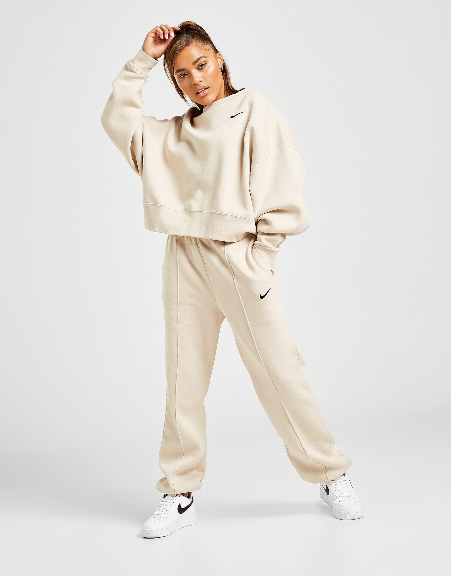 nike oatmeal tracksuit