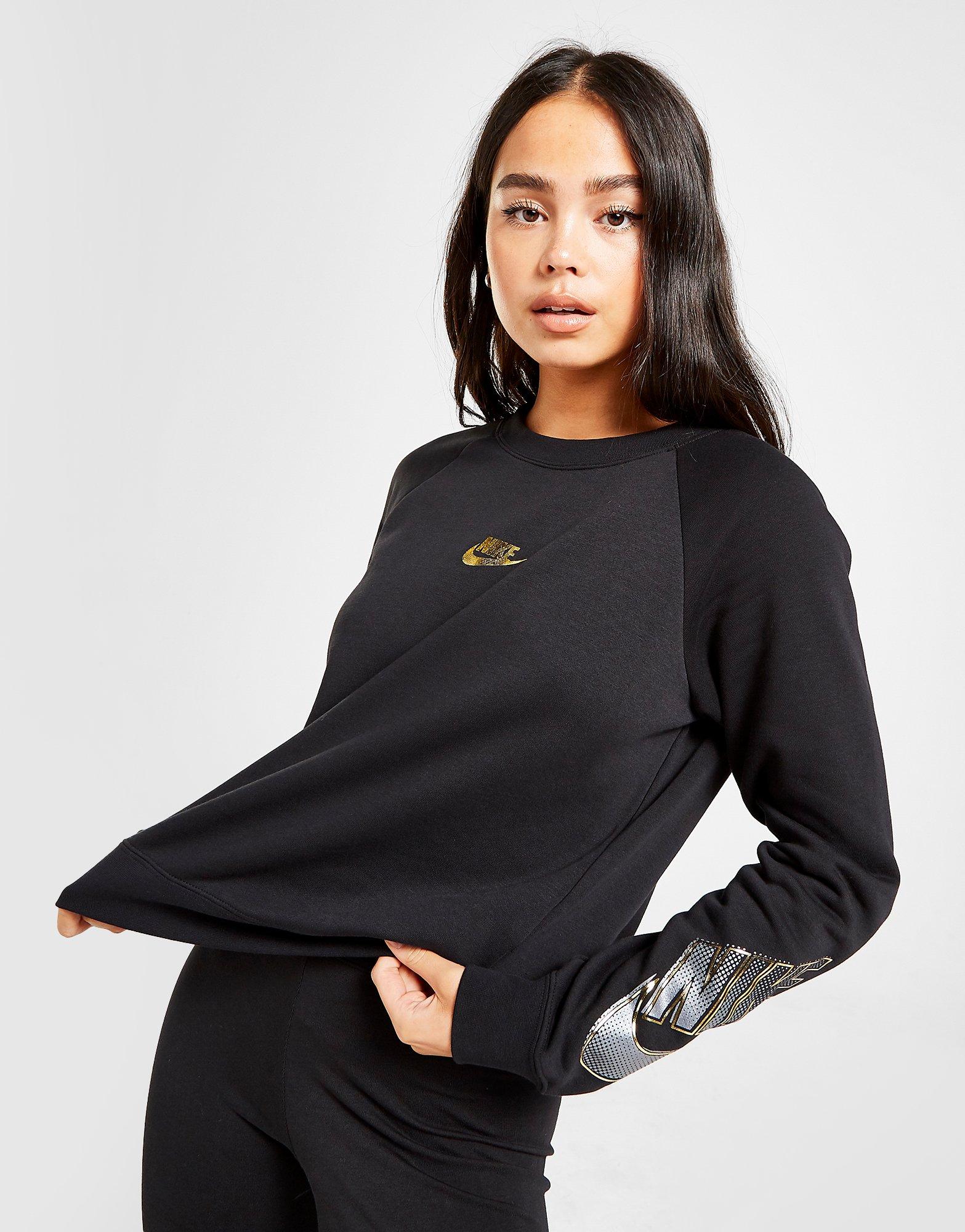 Nike Metallic Futura Crew Sweatshirt