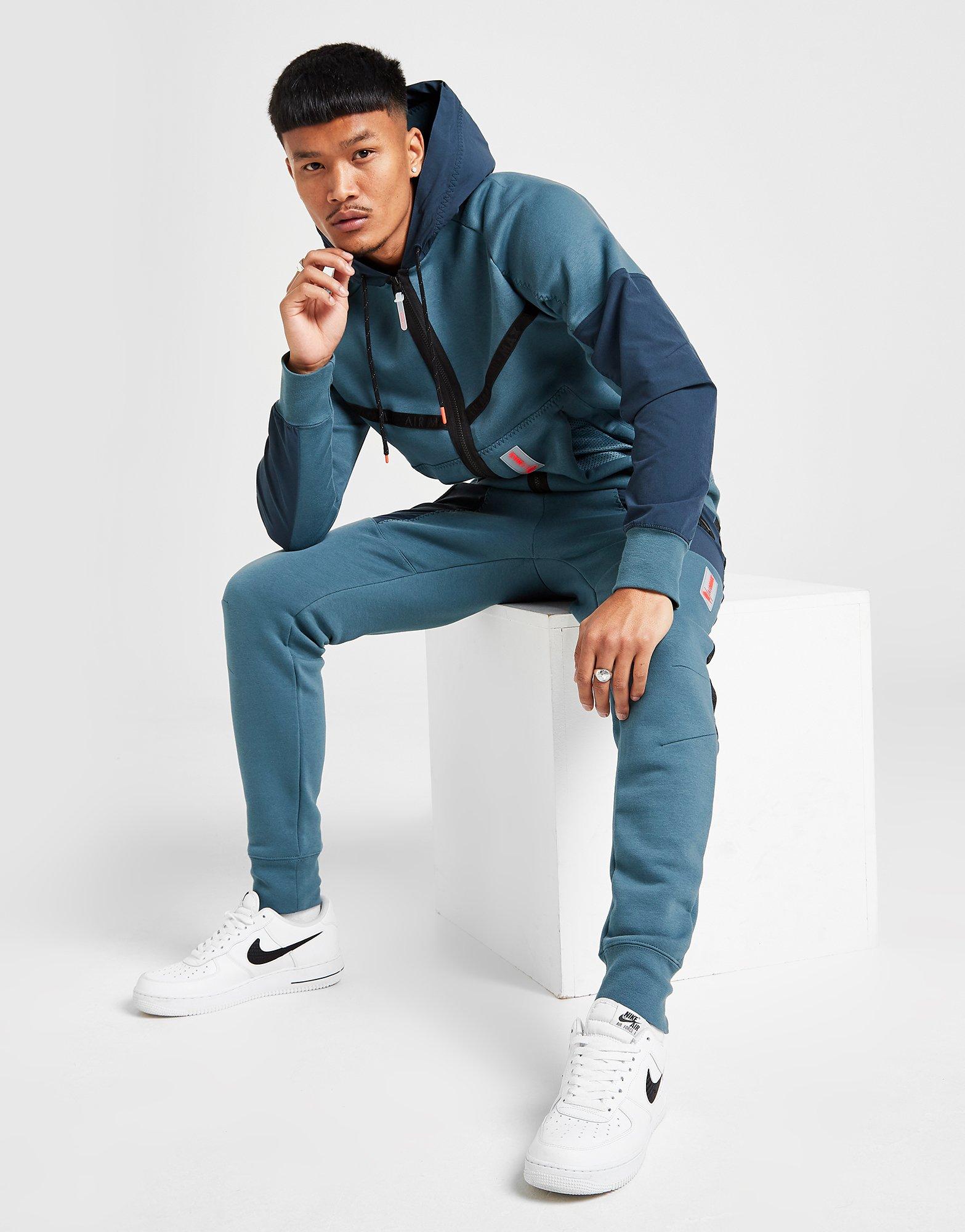 nike air max tracksuit blue