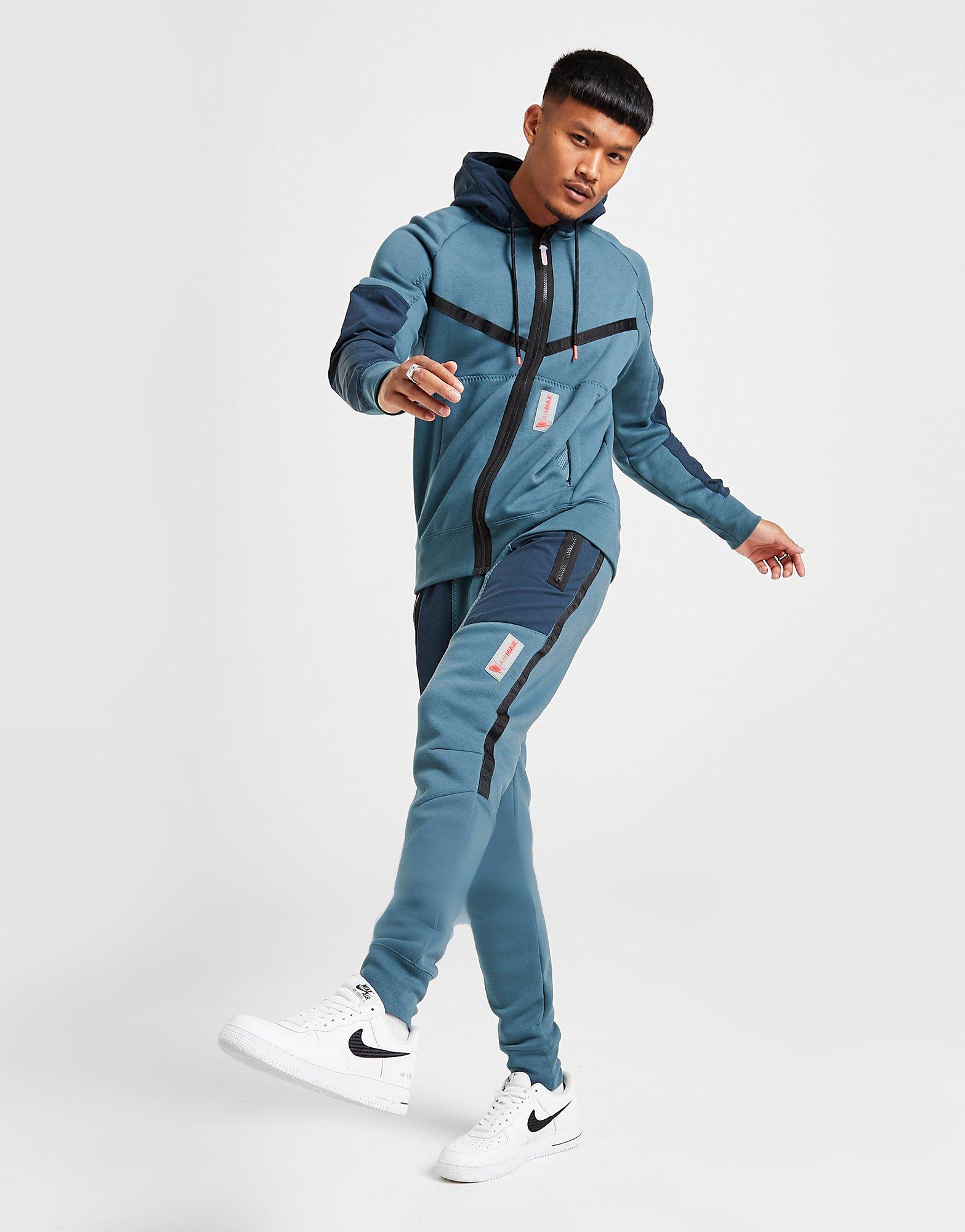 nike air max tracksuit blue