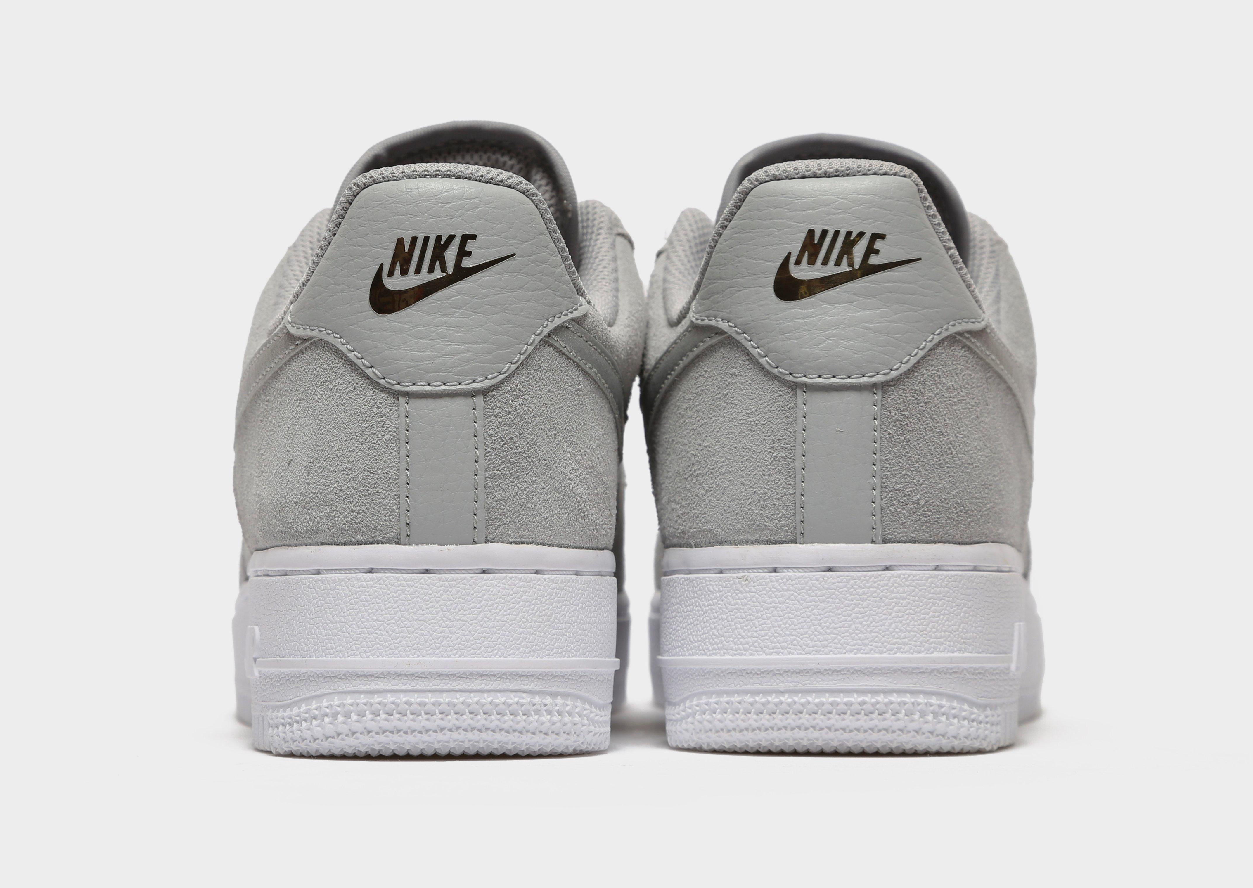 womens grey suede air force 1