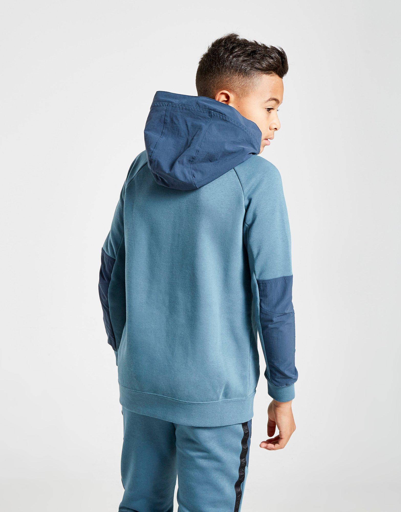 nike air blue hoodie