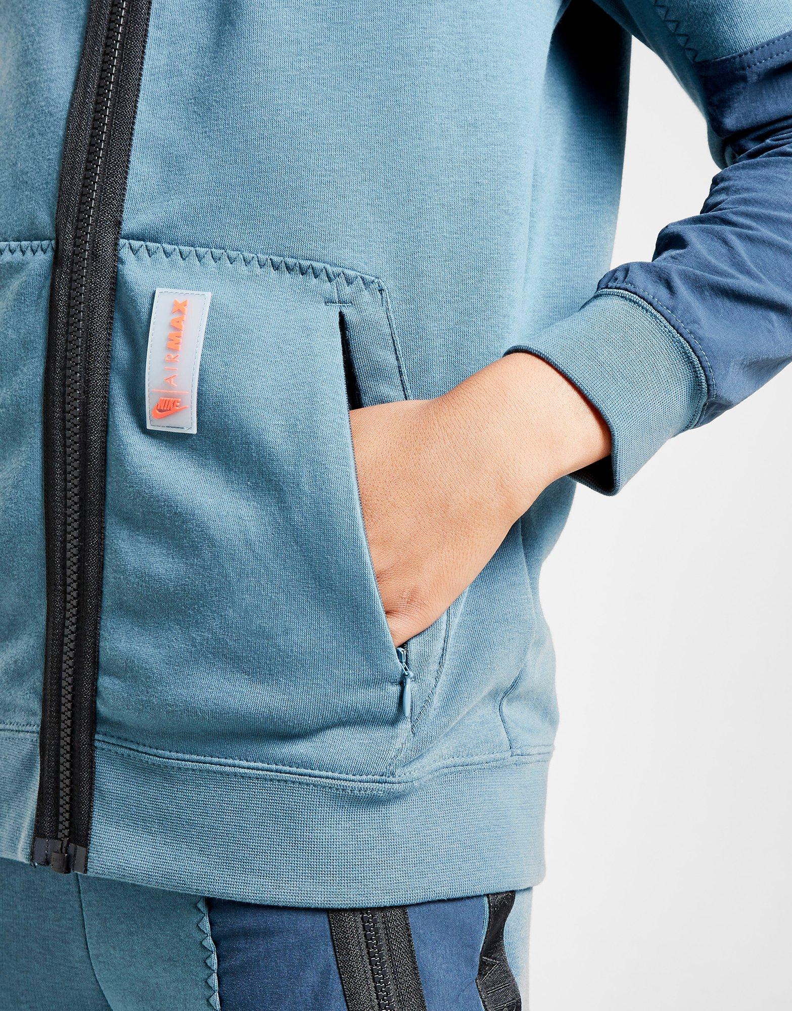 nike air max poly full zip hoodie