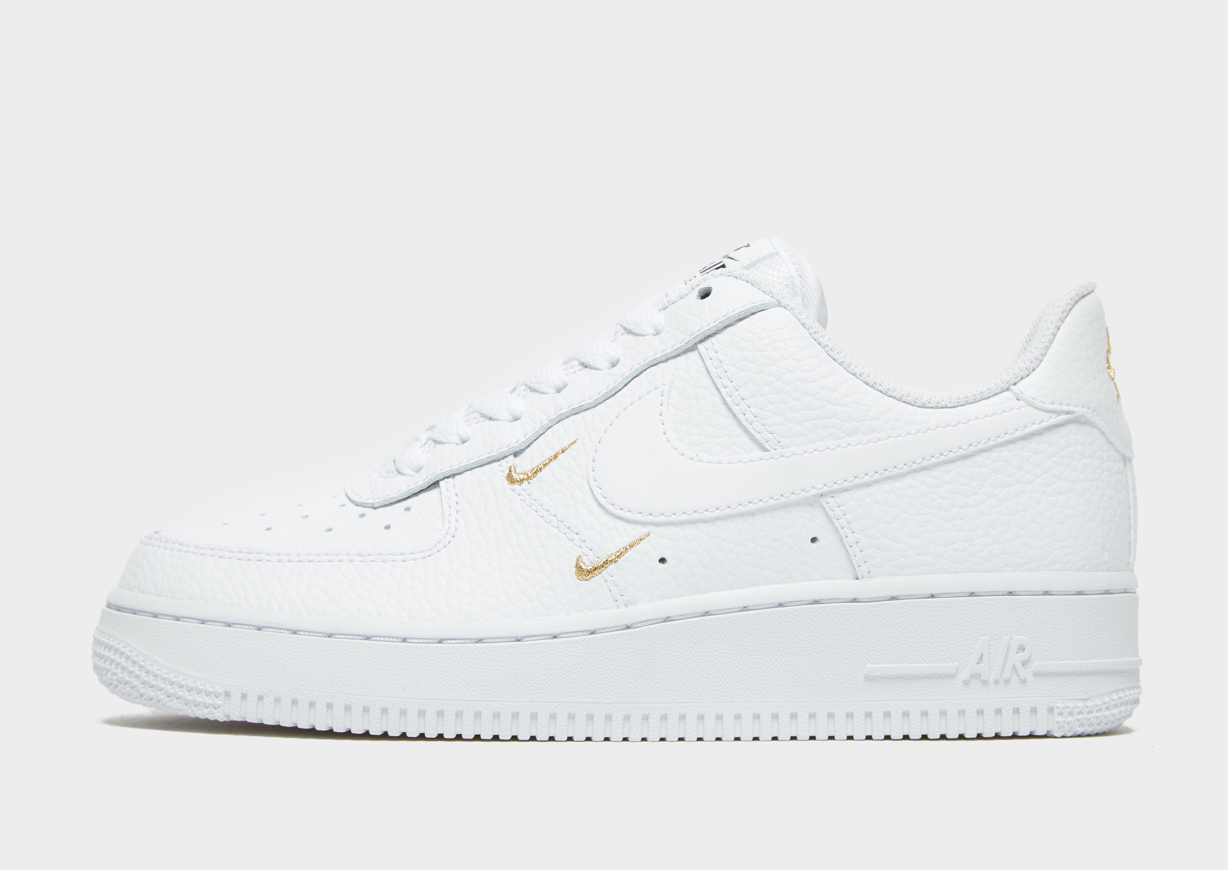 womens nike air force 1 with black swoosh