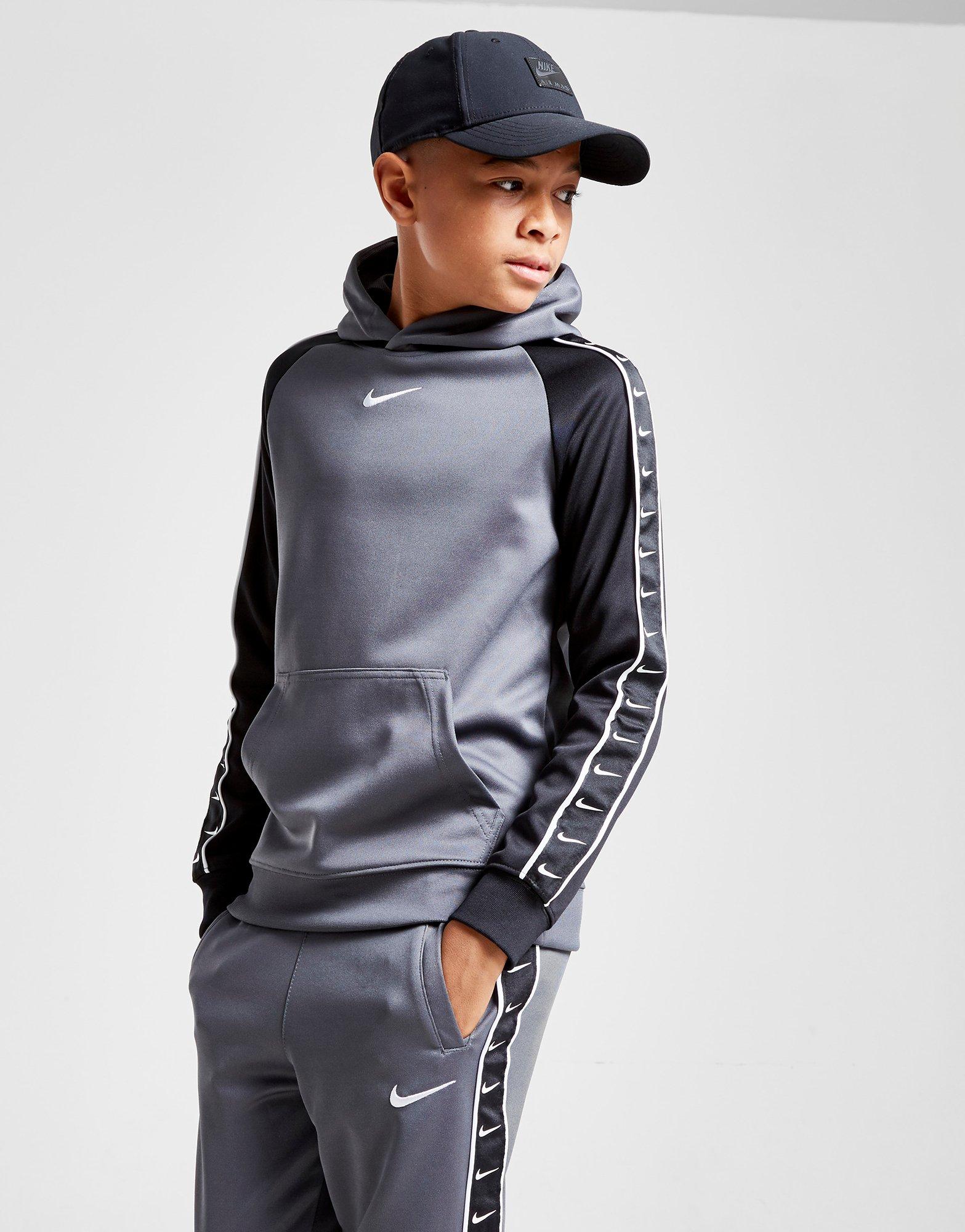 nike grey hoodie junior