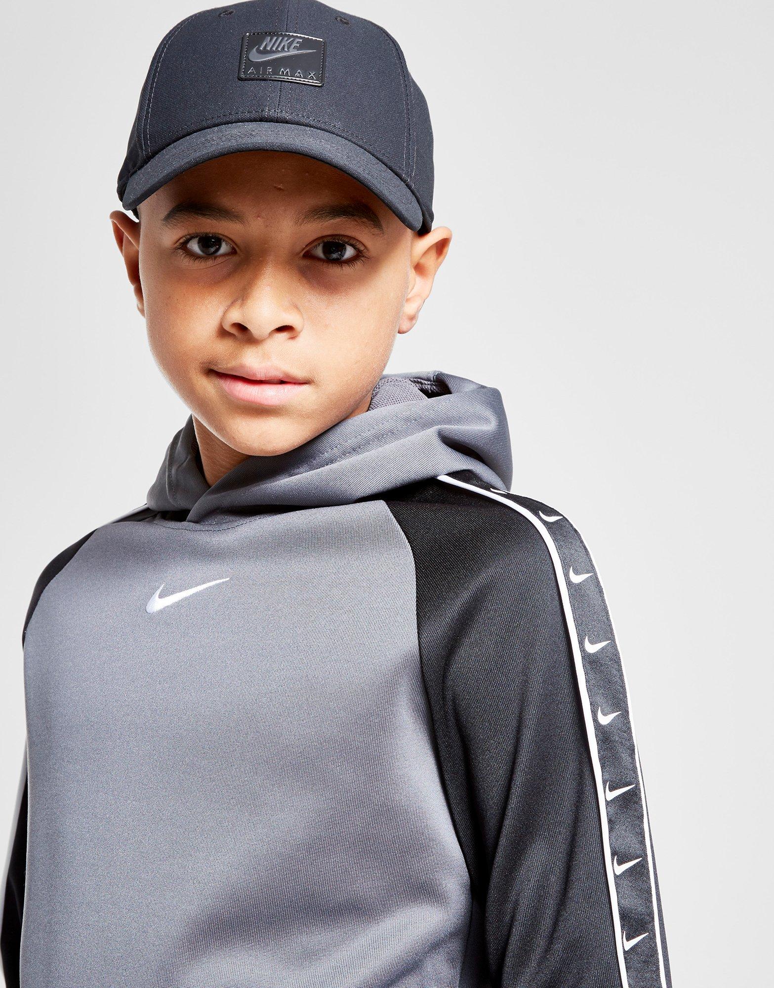 adidas originals tape poly hoodie junior