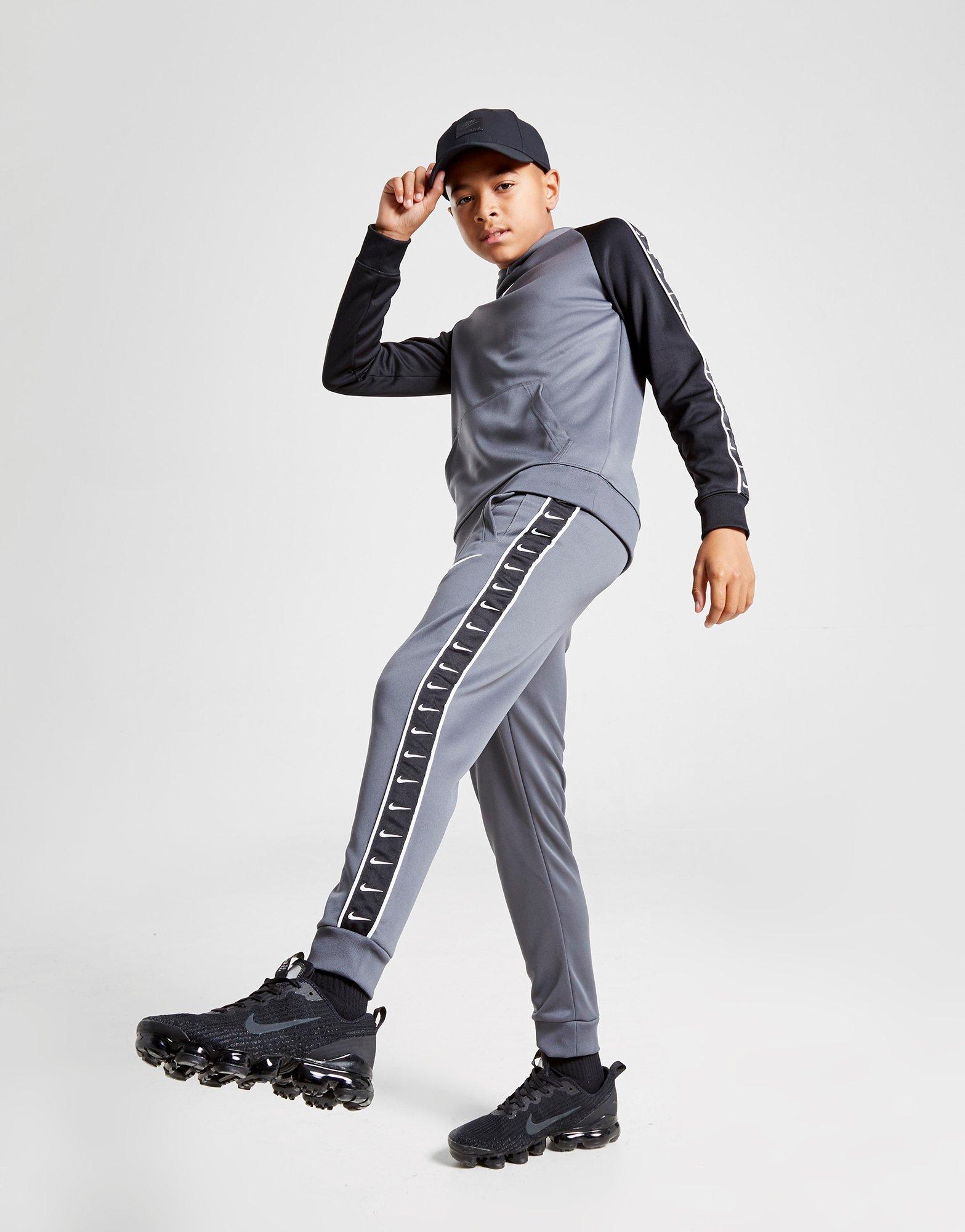 nike tape poly joggers junior