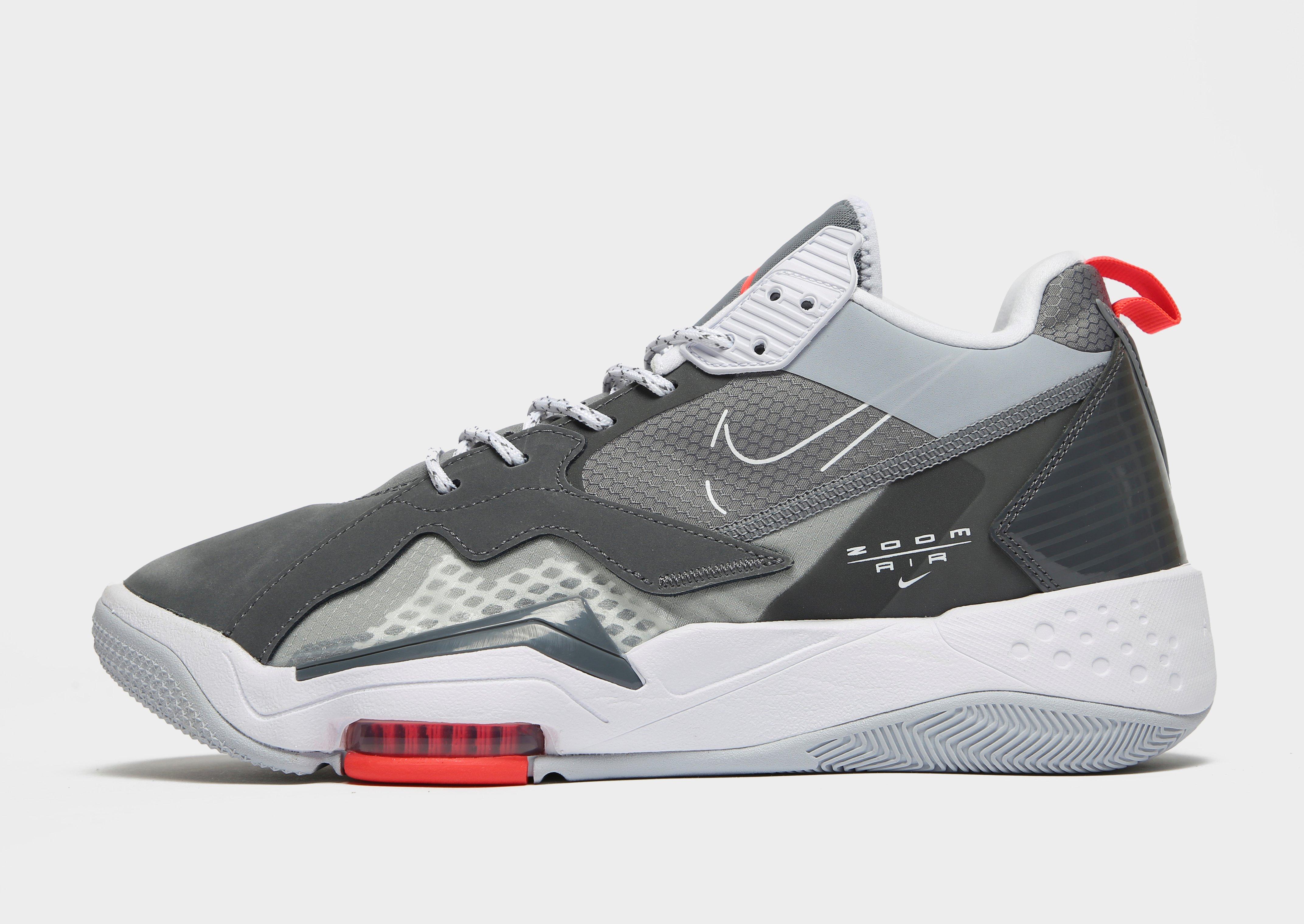 jordan zoom grey