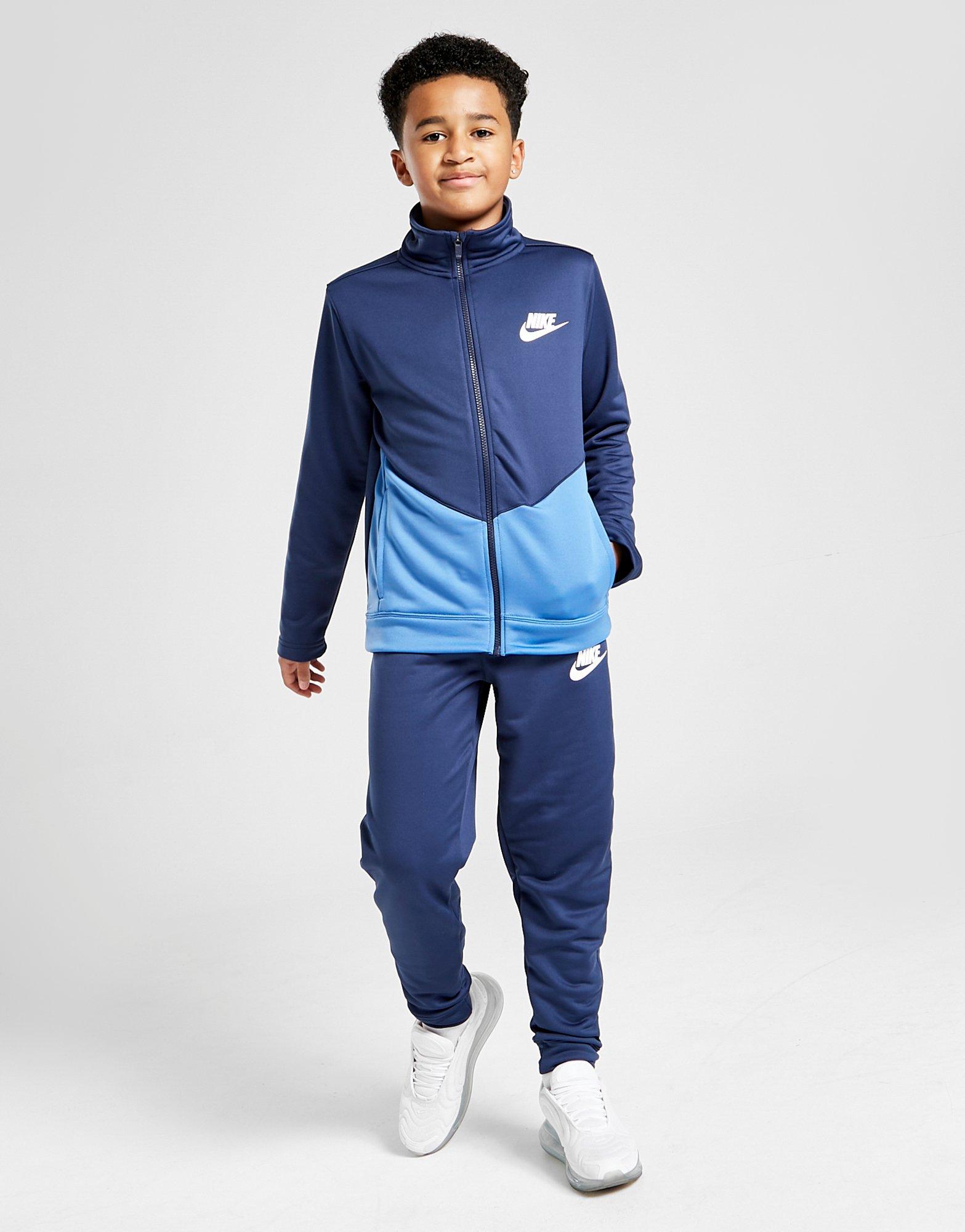 Blue Nike Futura Poly Suit Junior | JD 