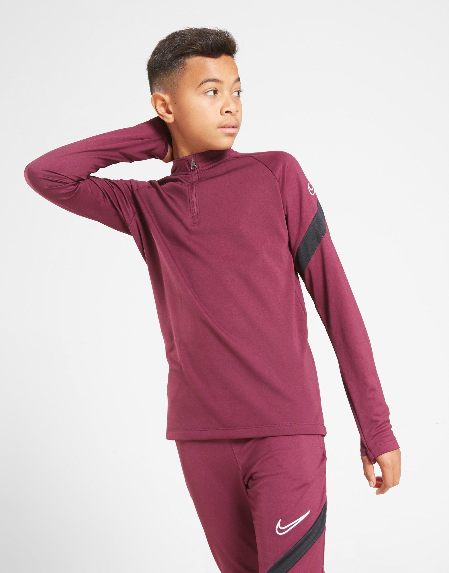 nike half zip junior