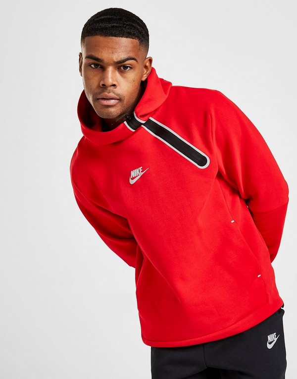 Red Nike Tech Asylum Hoodie Jd Sports