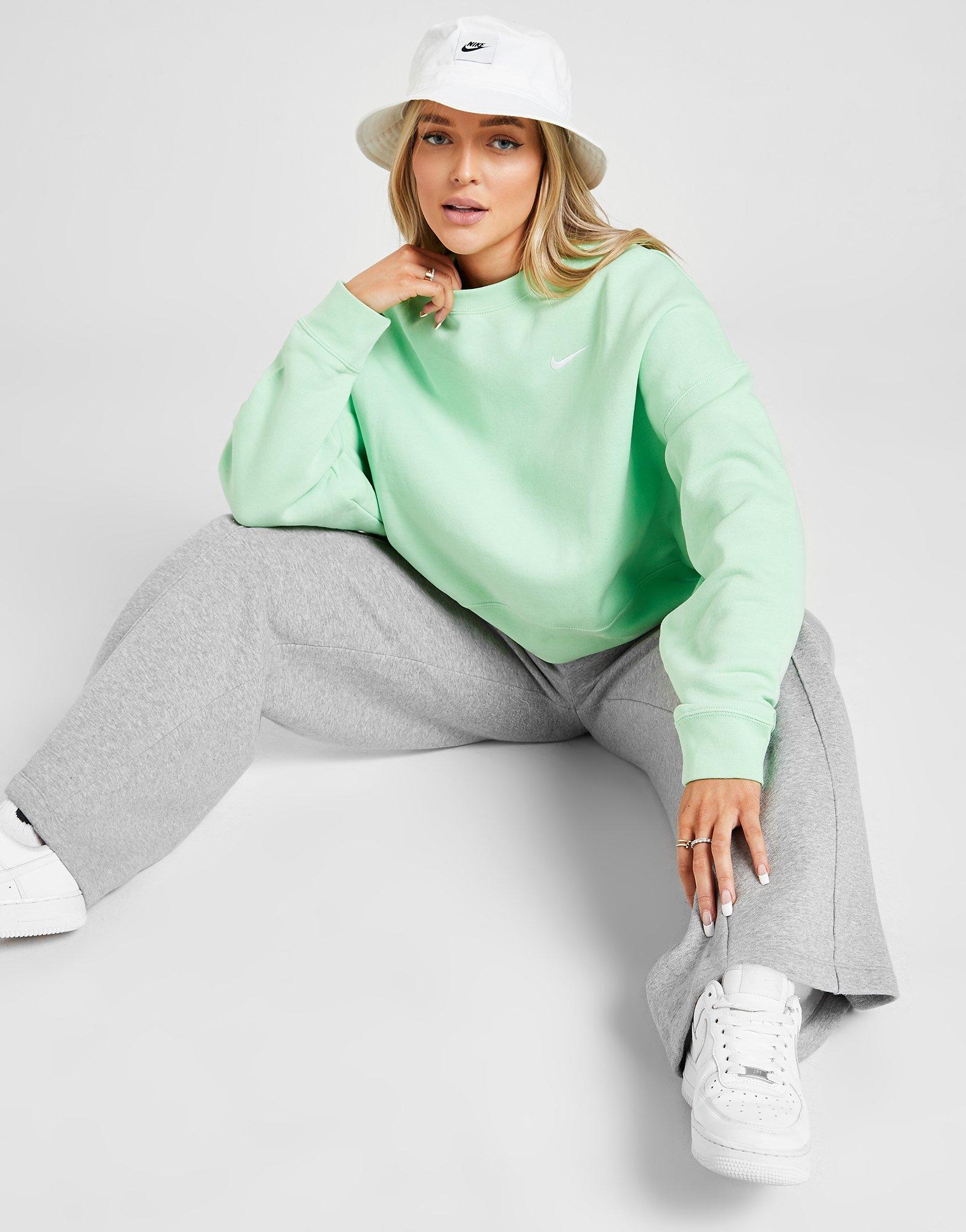 nike trend fleece oversized crew sweatshirt