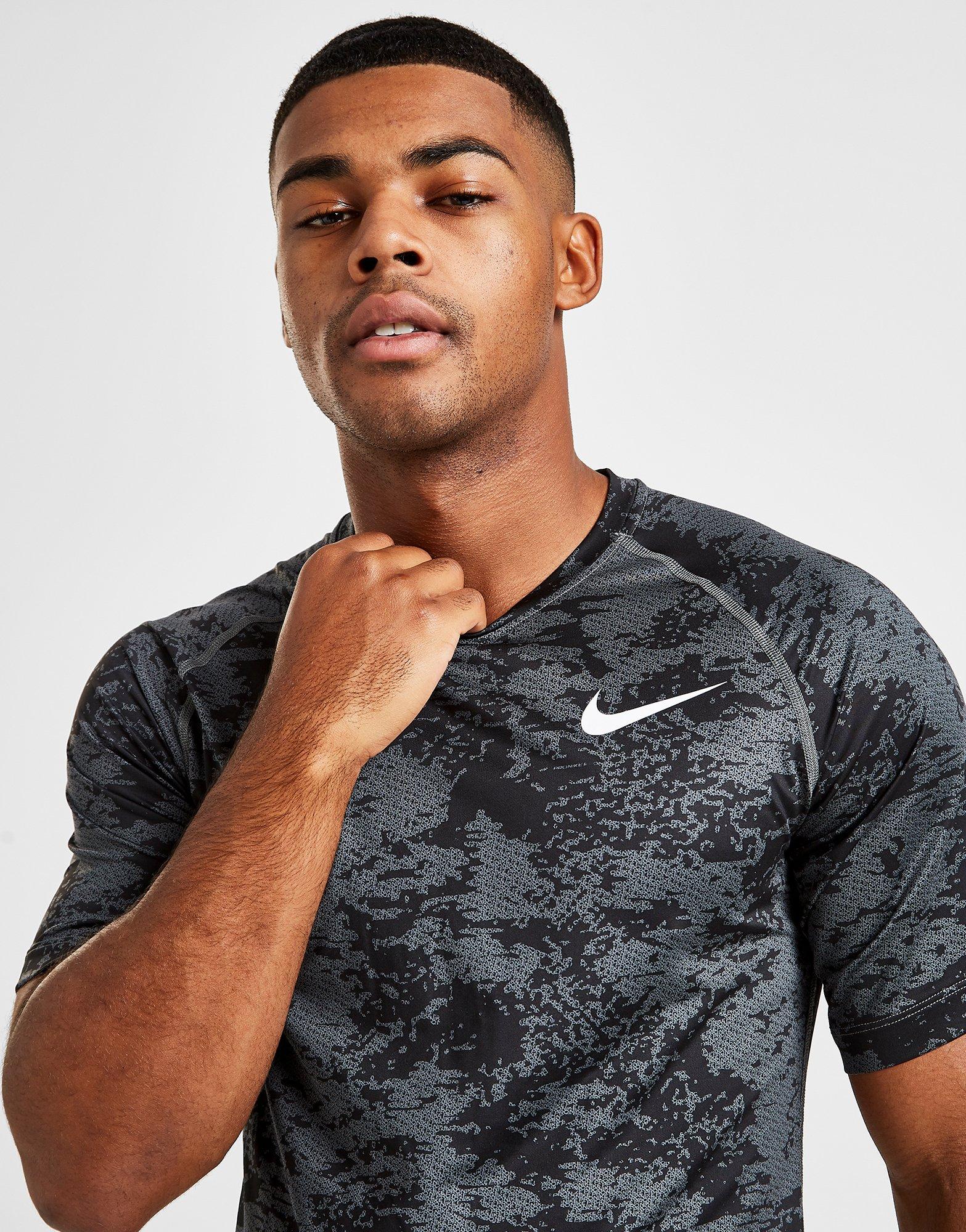 nike pro camo shirt