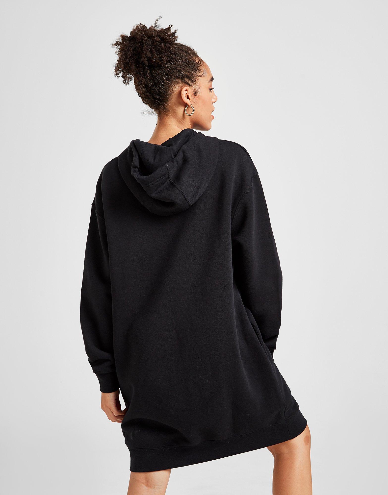 nike swoosh longline overhead hoody