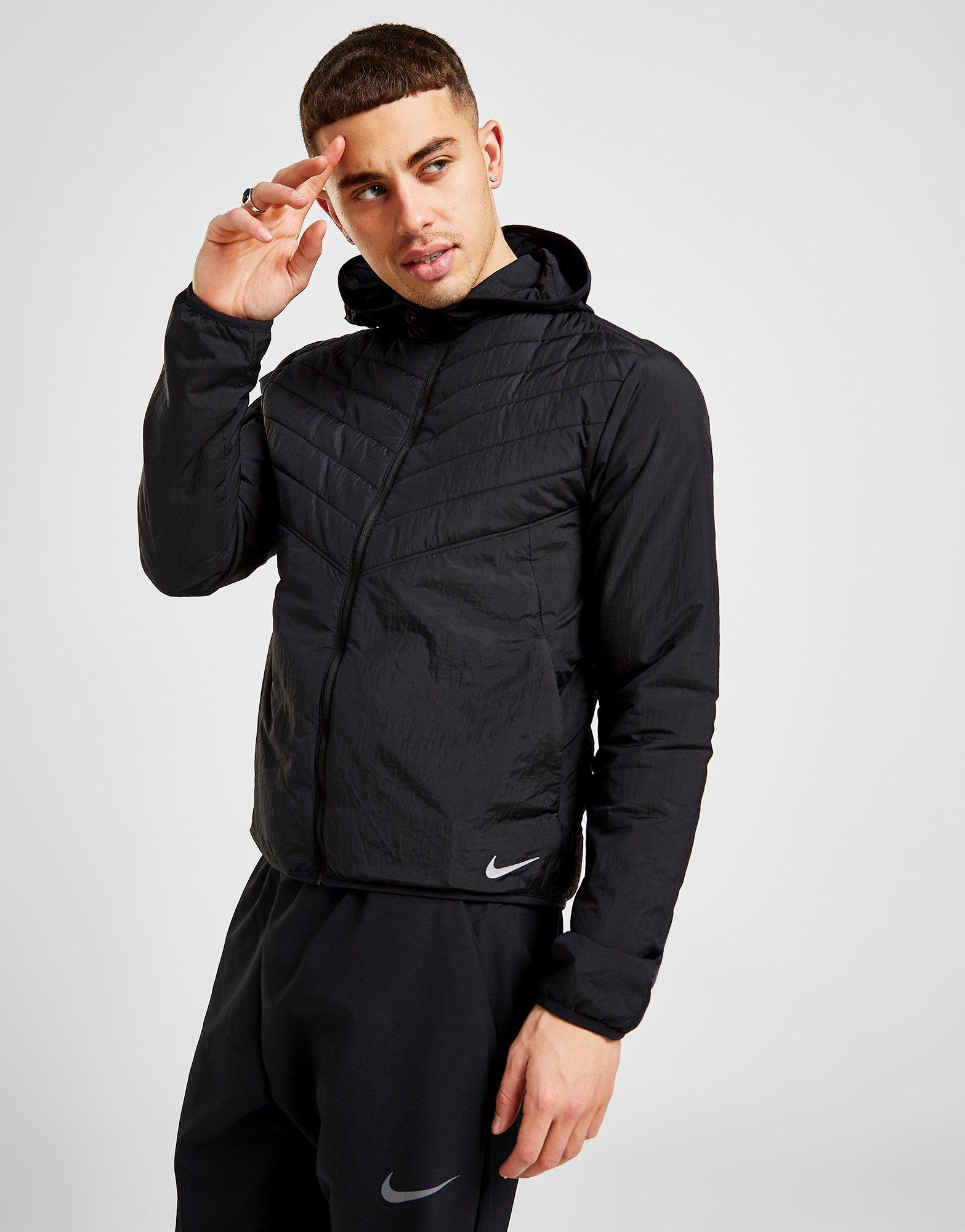 nike aerolayer hooded jacket
